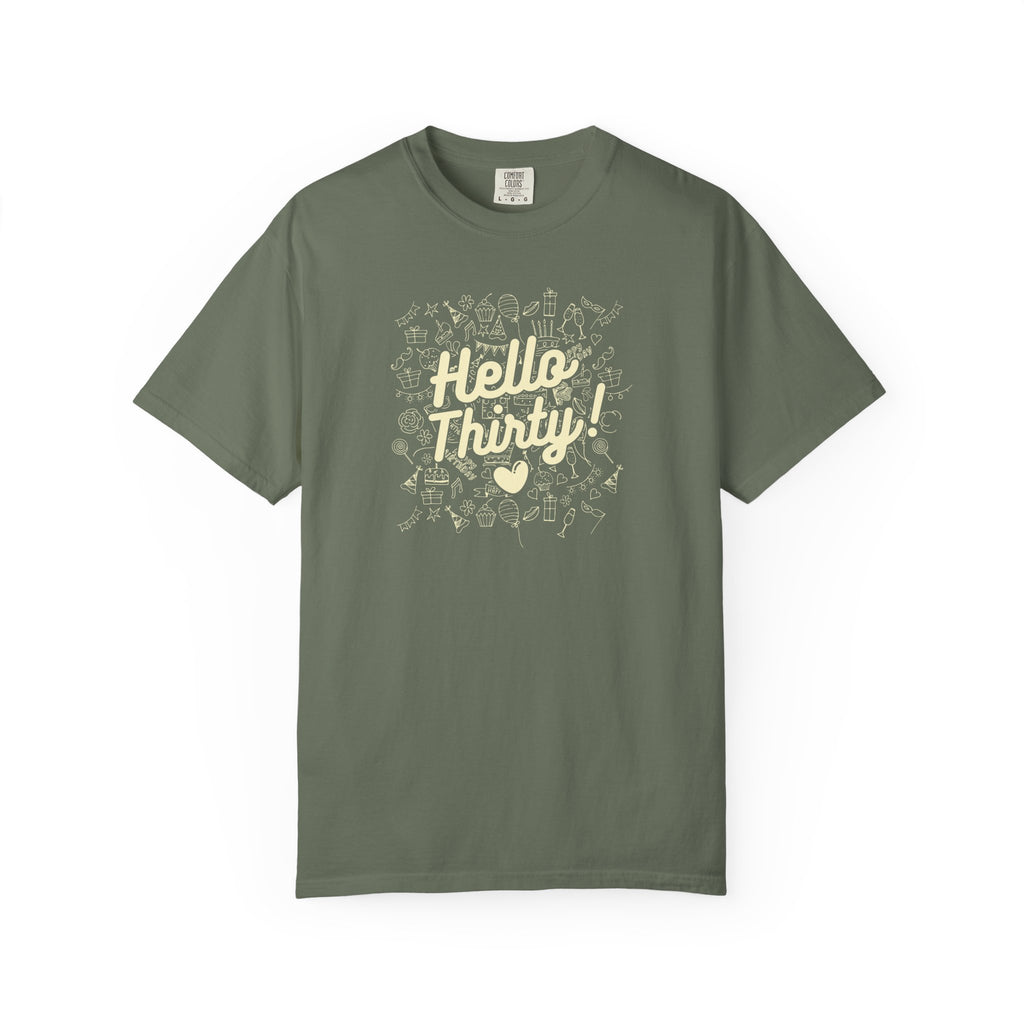 Hello Thirty Milestone T-Shirt