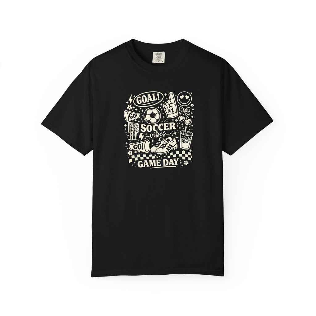 Soccer Mom Doodle Collage T-Shirt