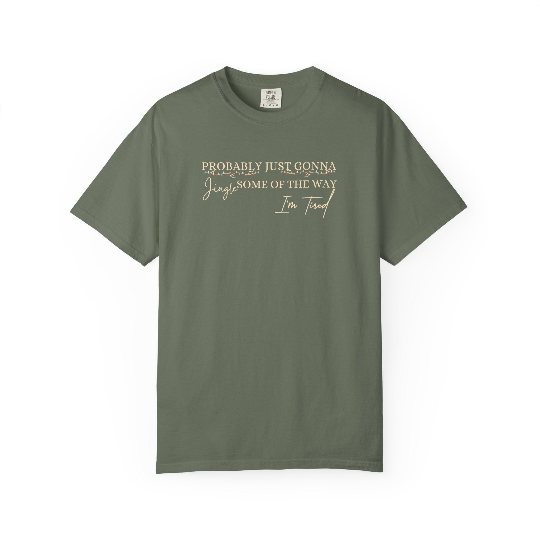 Funny Tired Mom Christmas T-Shirt