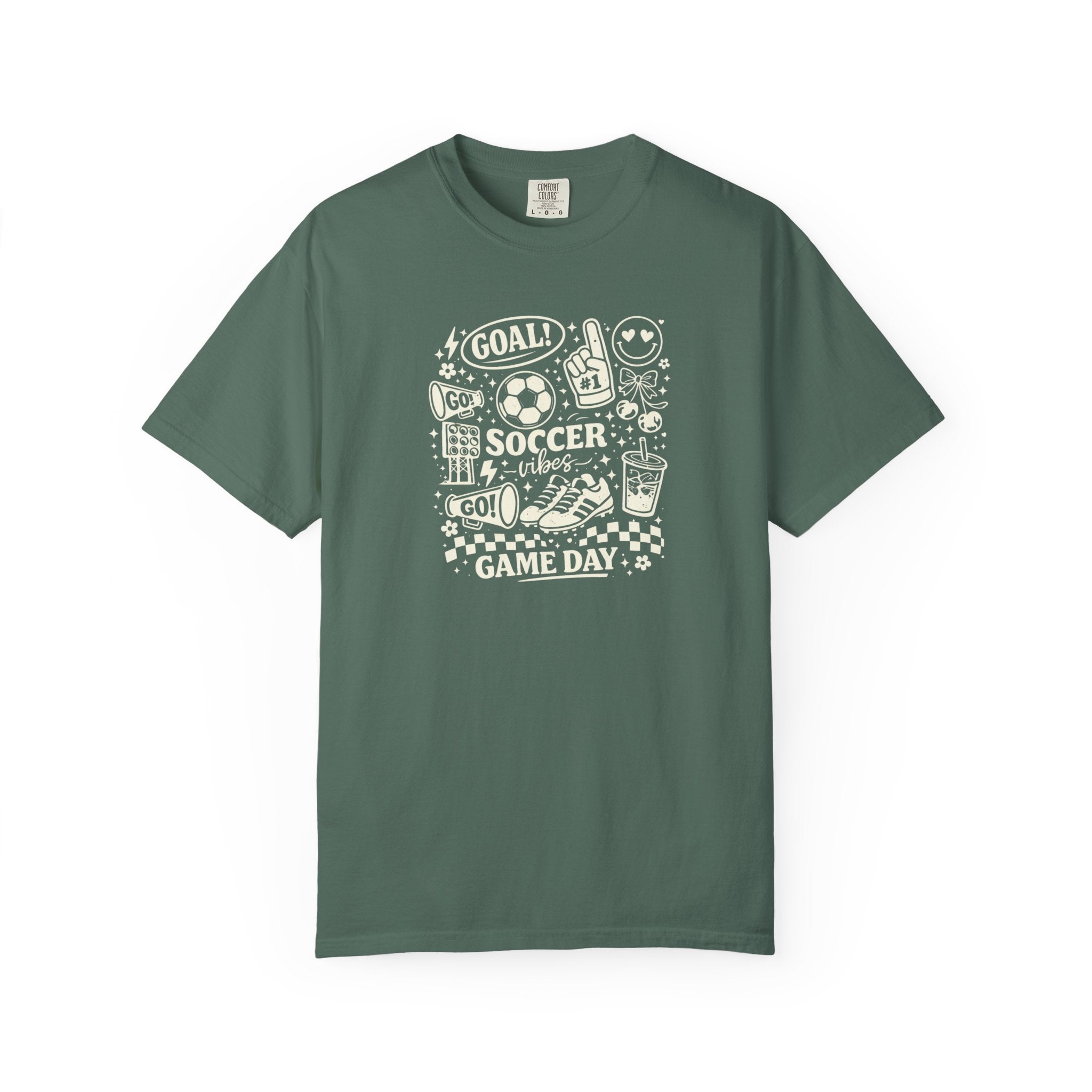 Soccer Mom Doodle Collage T-Shirt