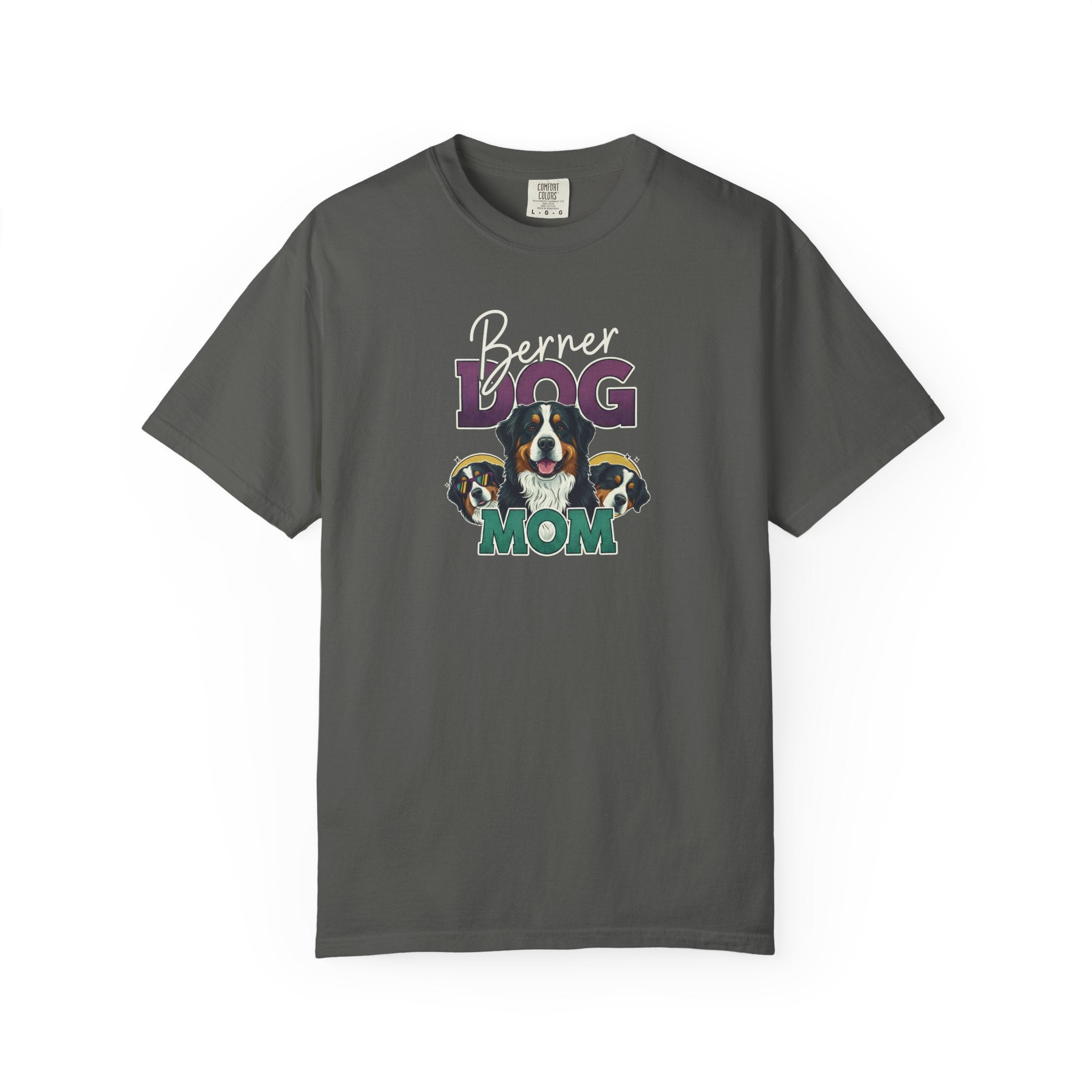 Bernese Mountain Dog Mom Halftone T-Shirt