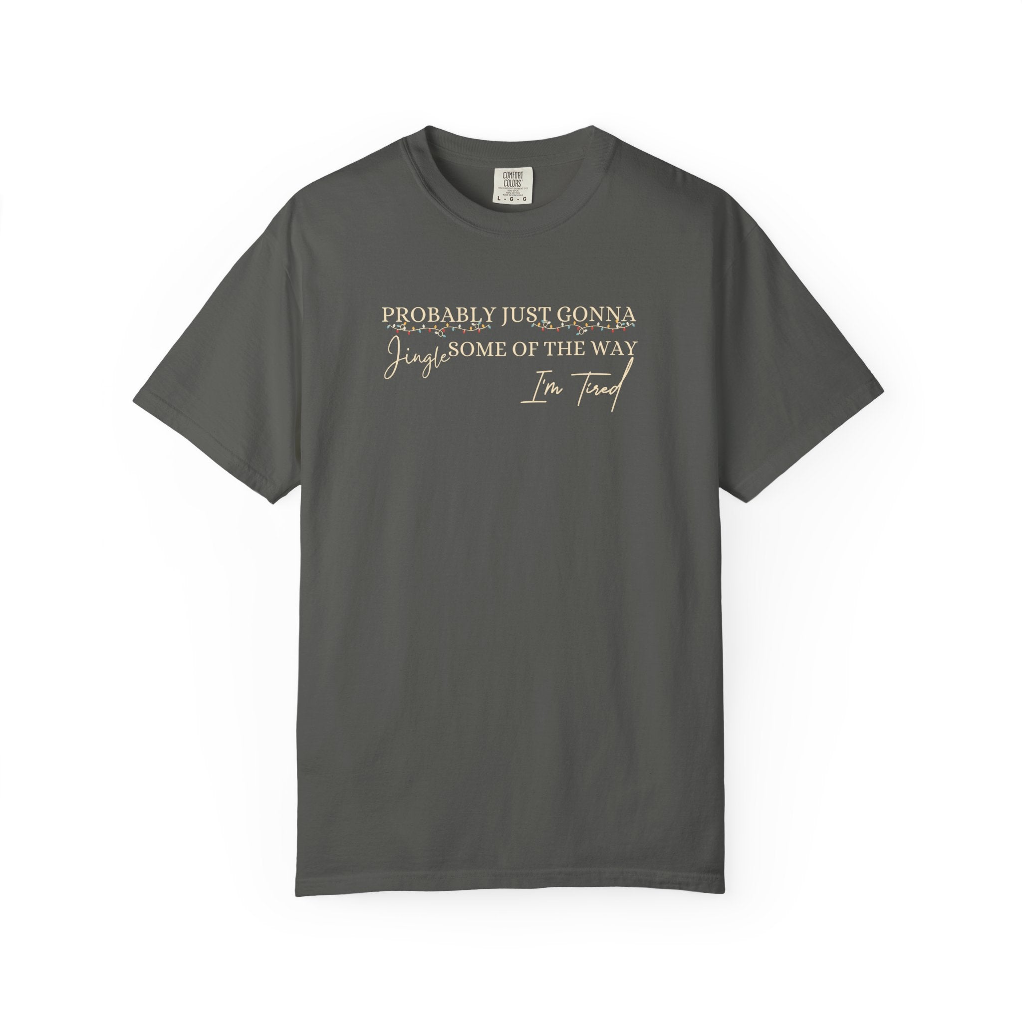 Funny Tired Mom Christmas T-Shirt