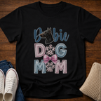 Dobie Dog Mom Paw Print T-Shirt