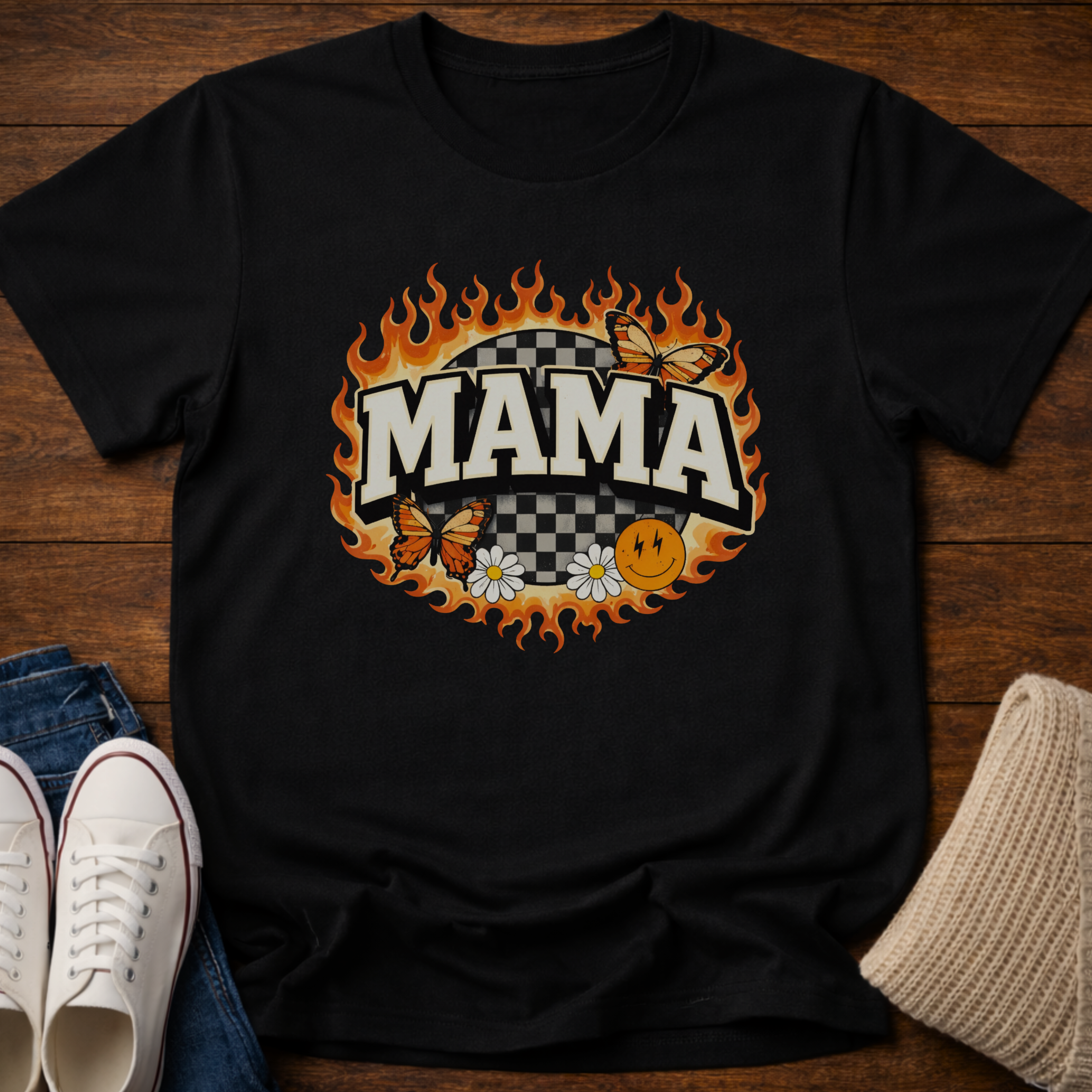 Flaming Mama T-Shirt