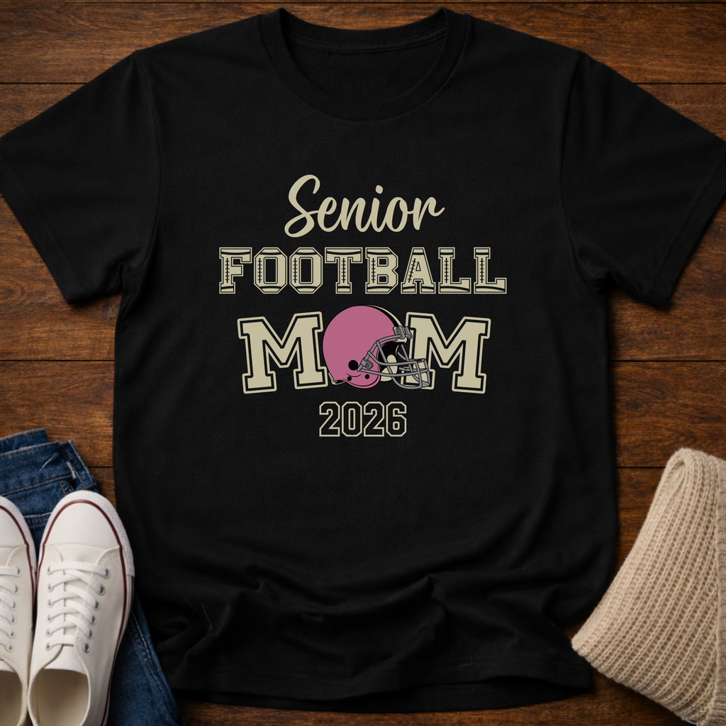 Senior Football Mom 2026 T-Shirt