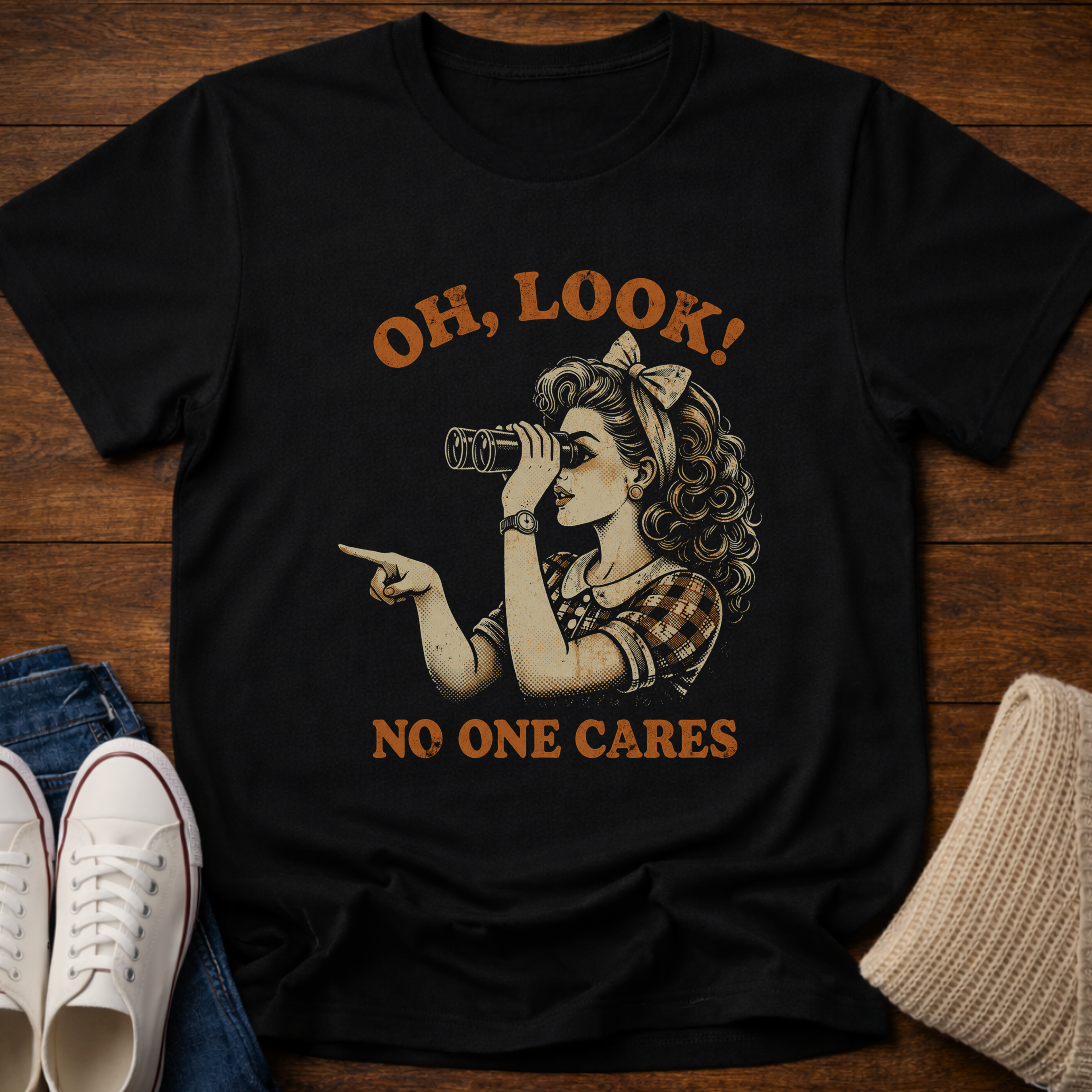 No One Cares T-Shirt