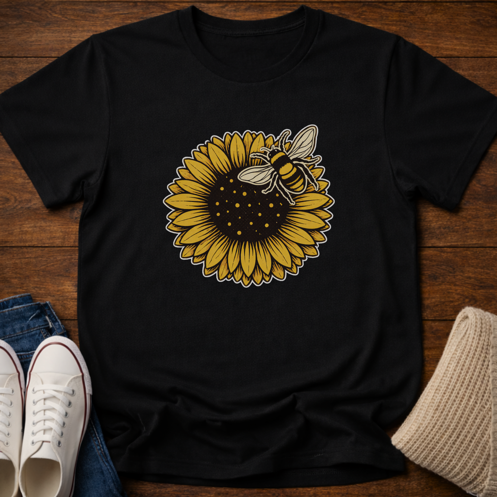 Sunflower Bee T-Shirt