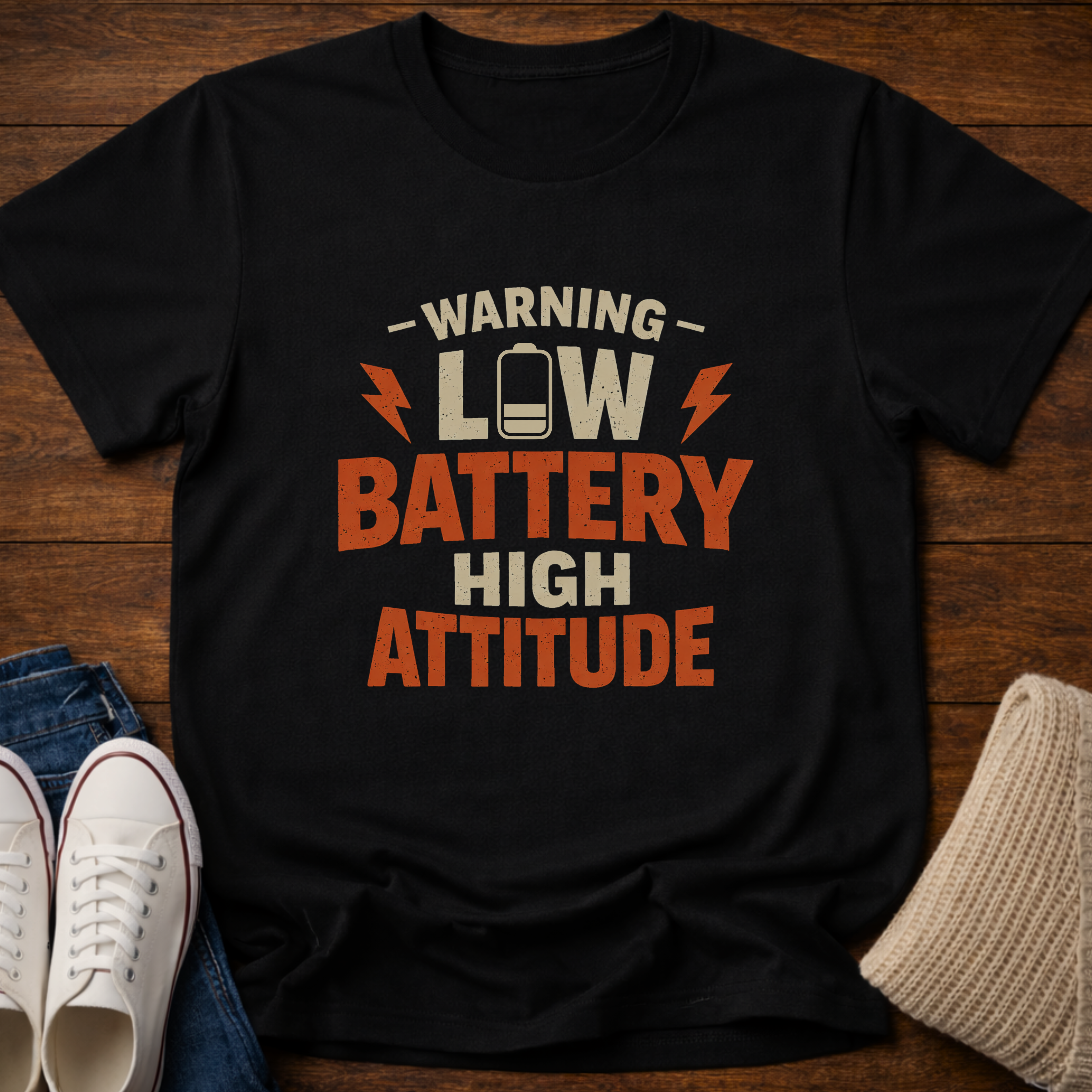 Low Battery T-Shirt