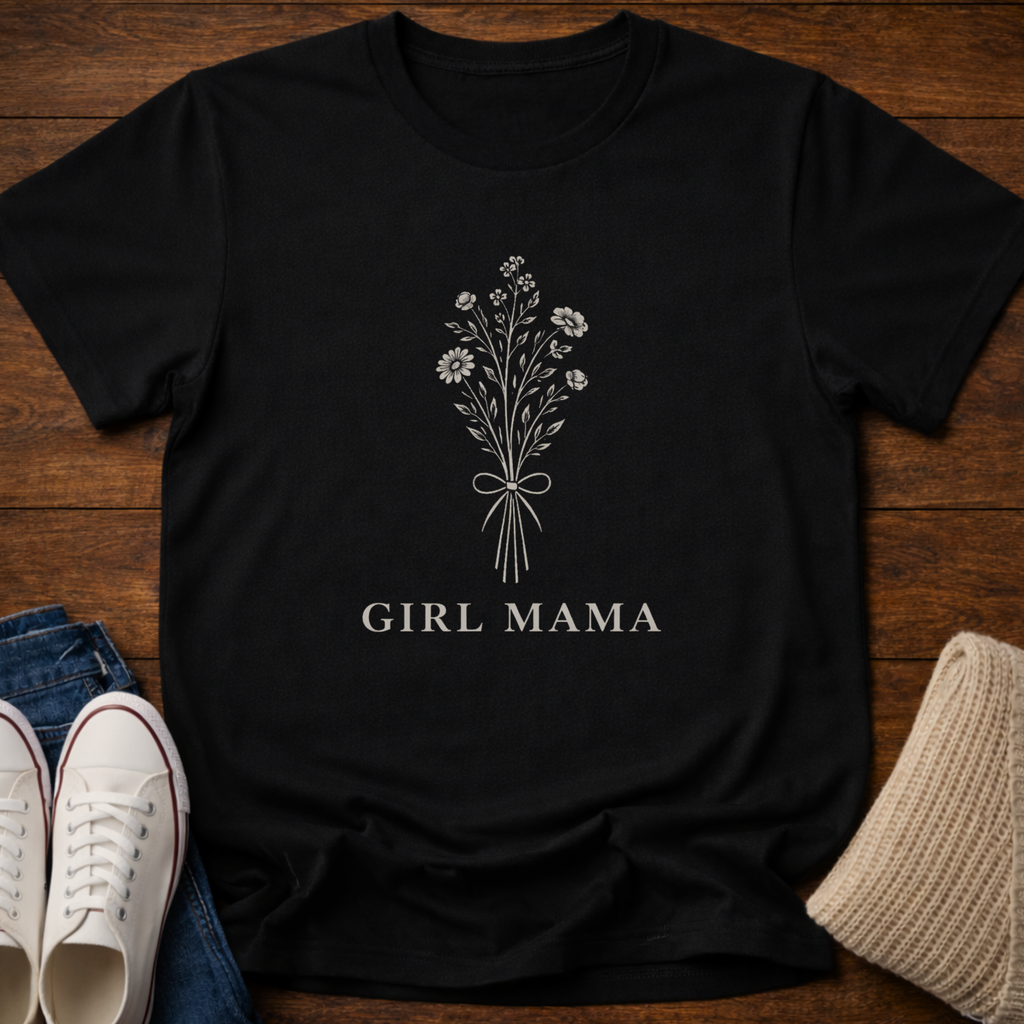 Girl Mama Floral T-Shirt