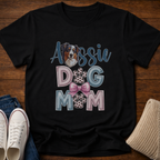 Aussie Mom Paw Print T-Shirt