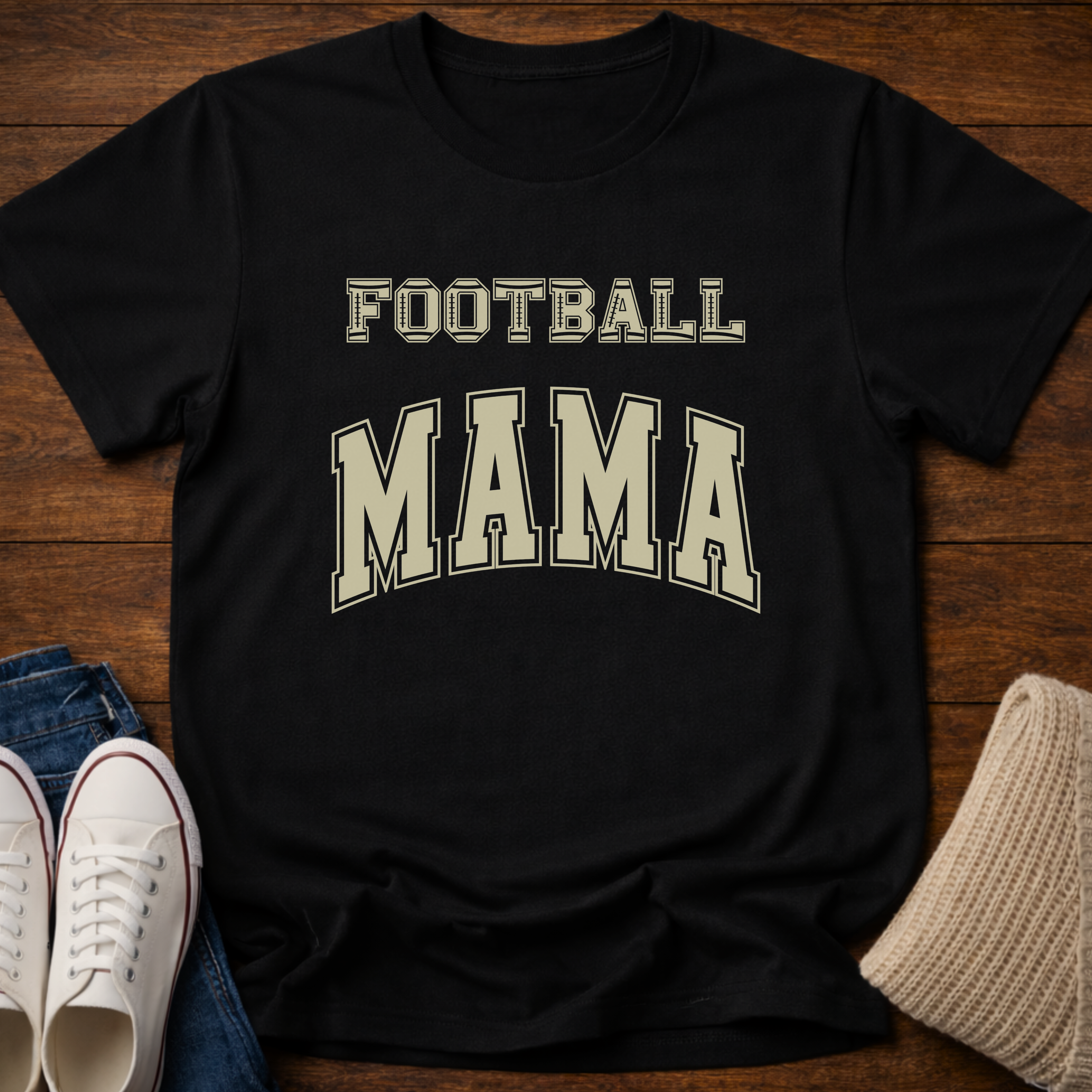 Varsity Football Mama T-Shirt