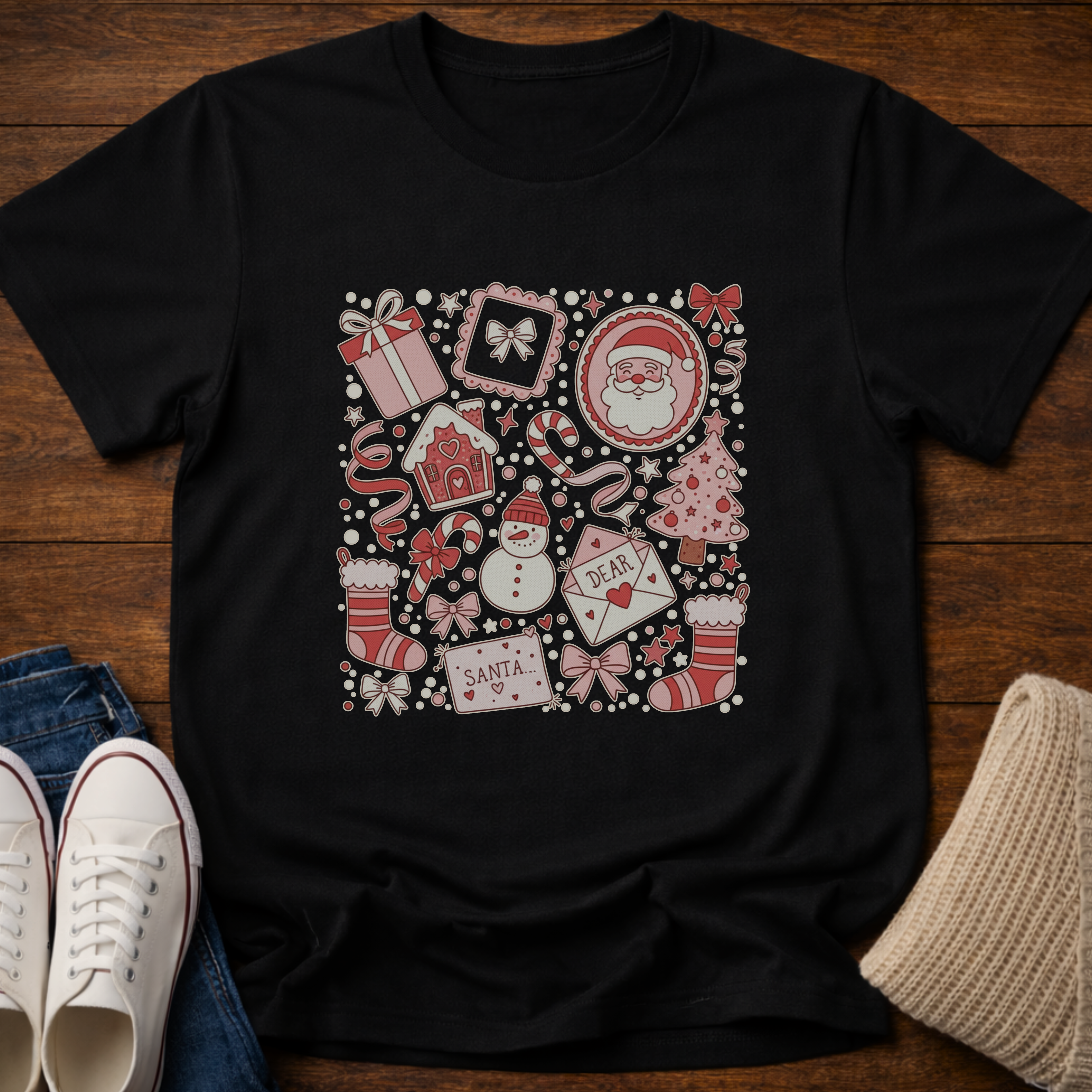 Dear Santa Doodle T-Shirt