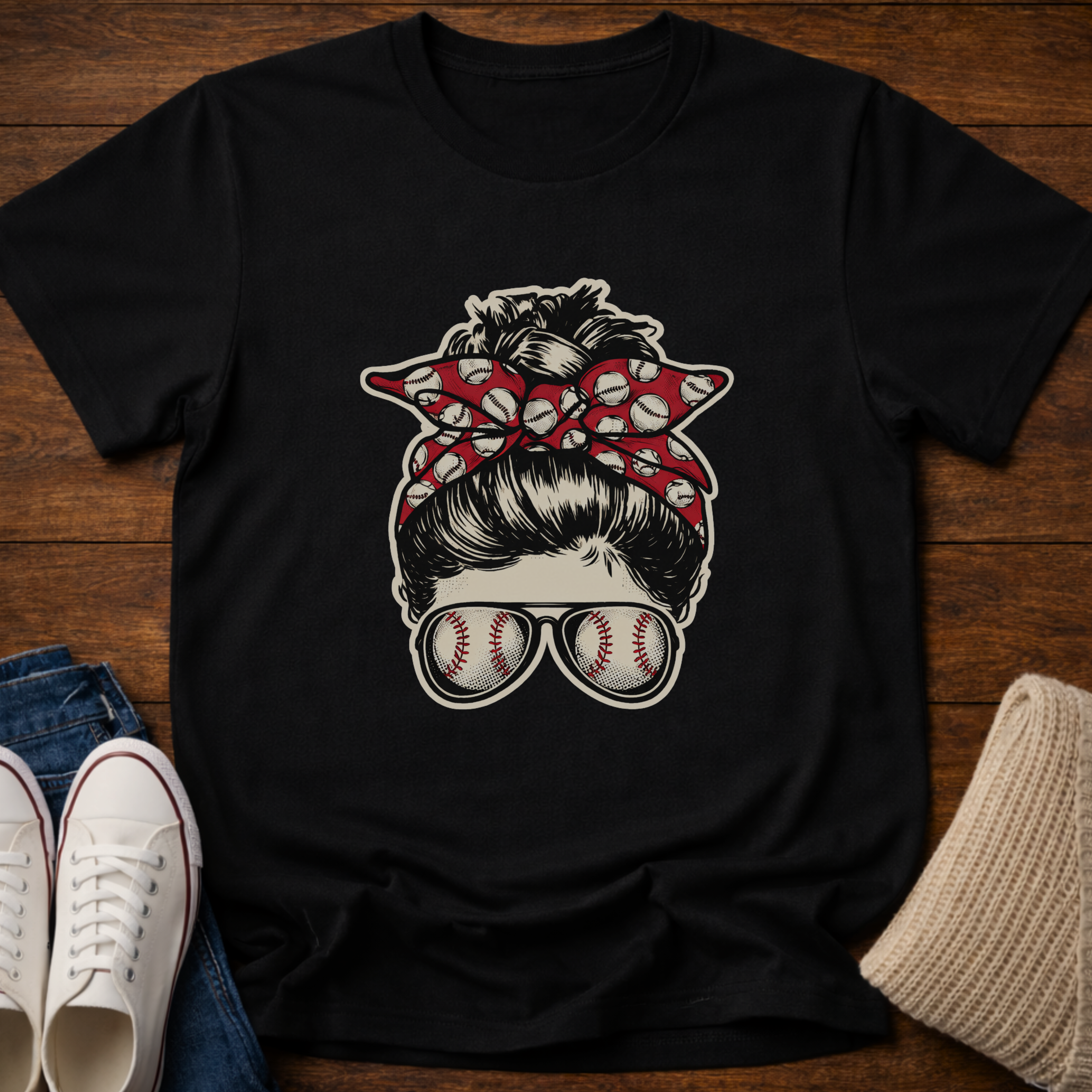 Baseball Mom Life T-Shirt