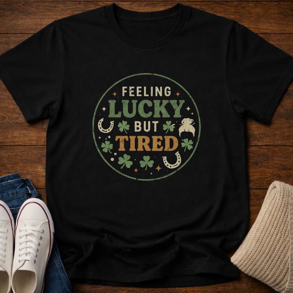 Lucky But Tired T-Shirt