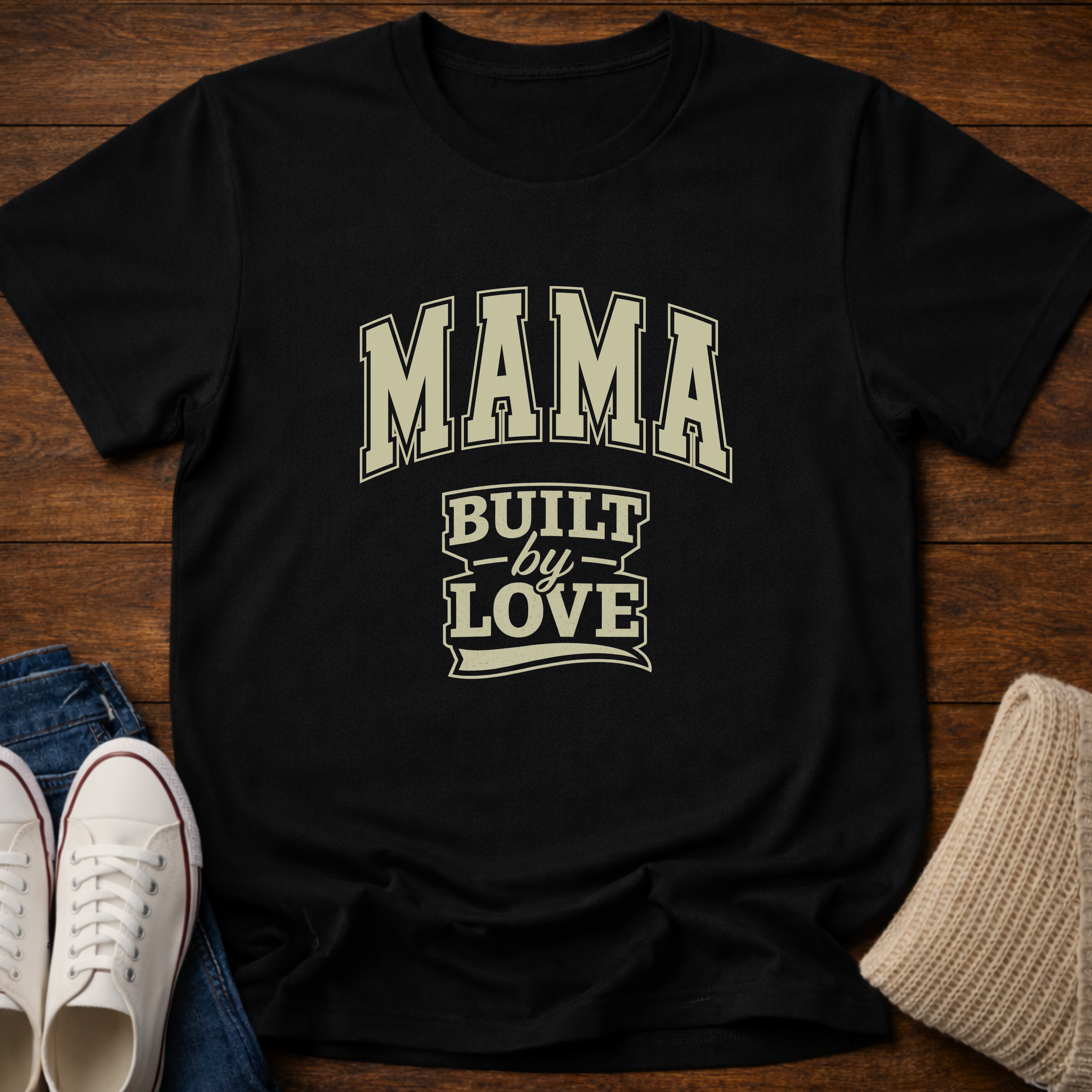 Mama Built By Love T-Shirt