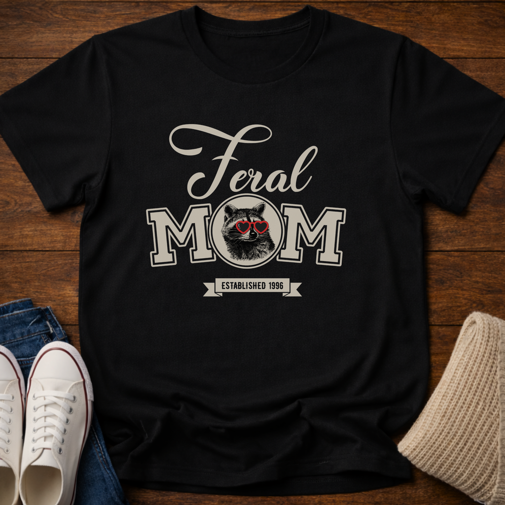 Feral Mom 1996 T-Shirt