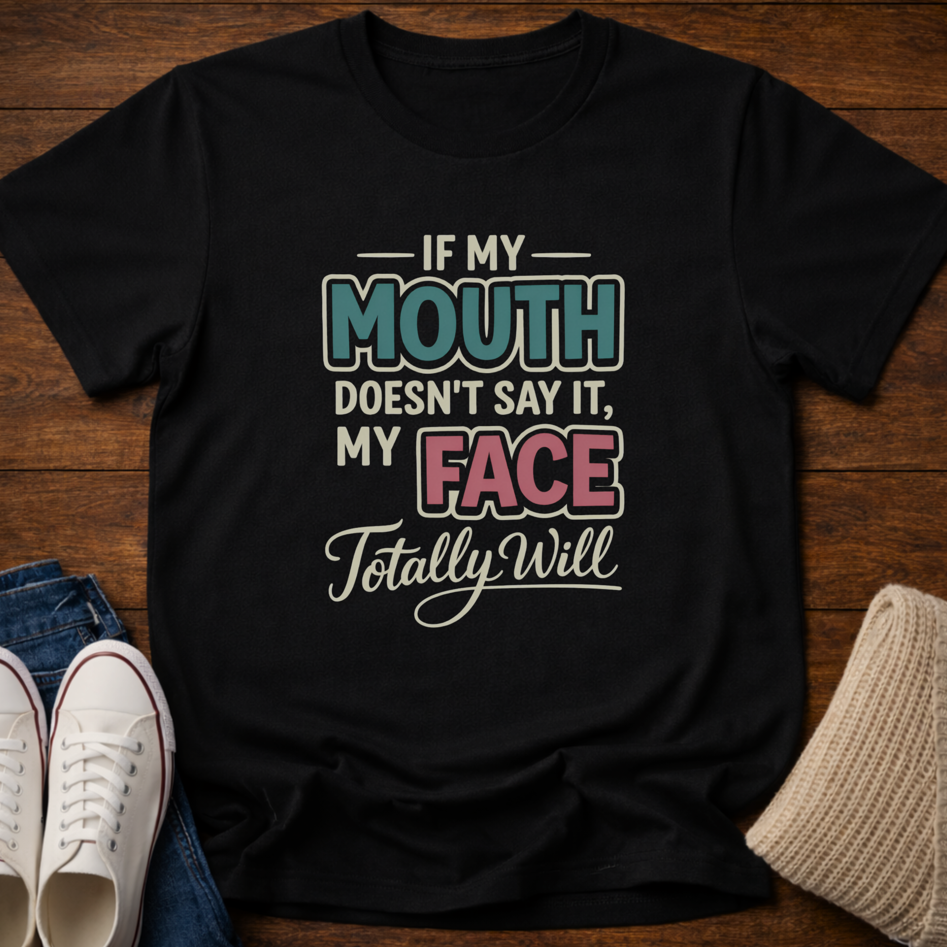My Face Will T-Shirt