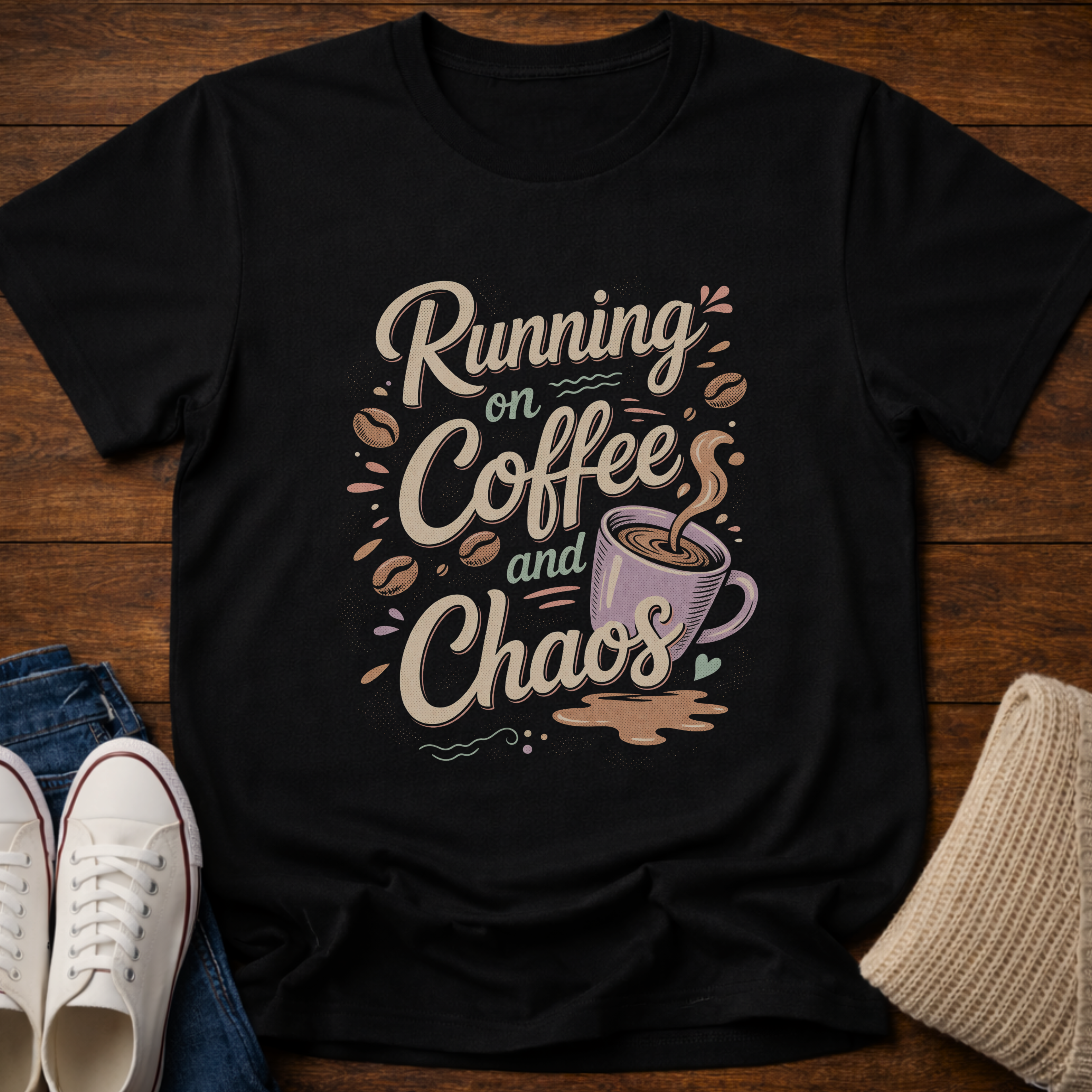 Running on Coffee T-Shirt