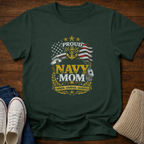 Proud Navy Mom T-Shirt