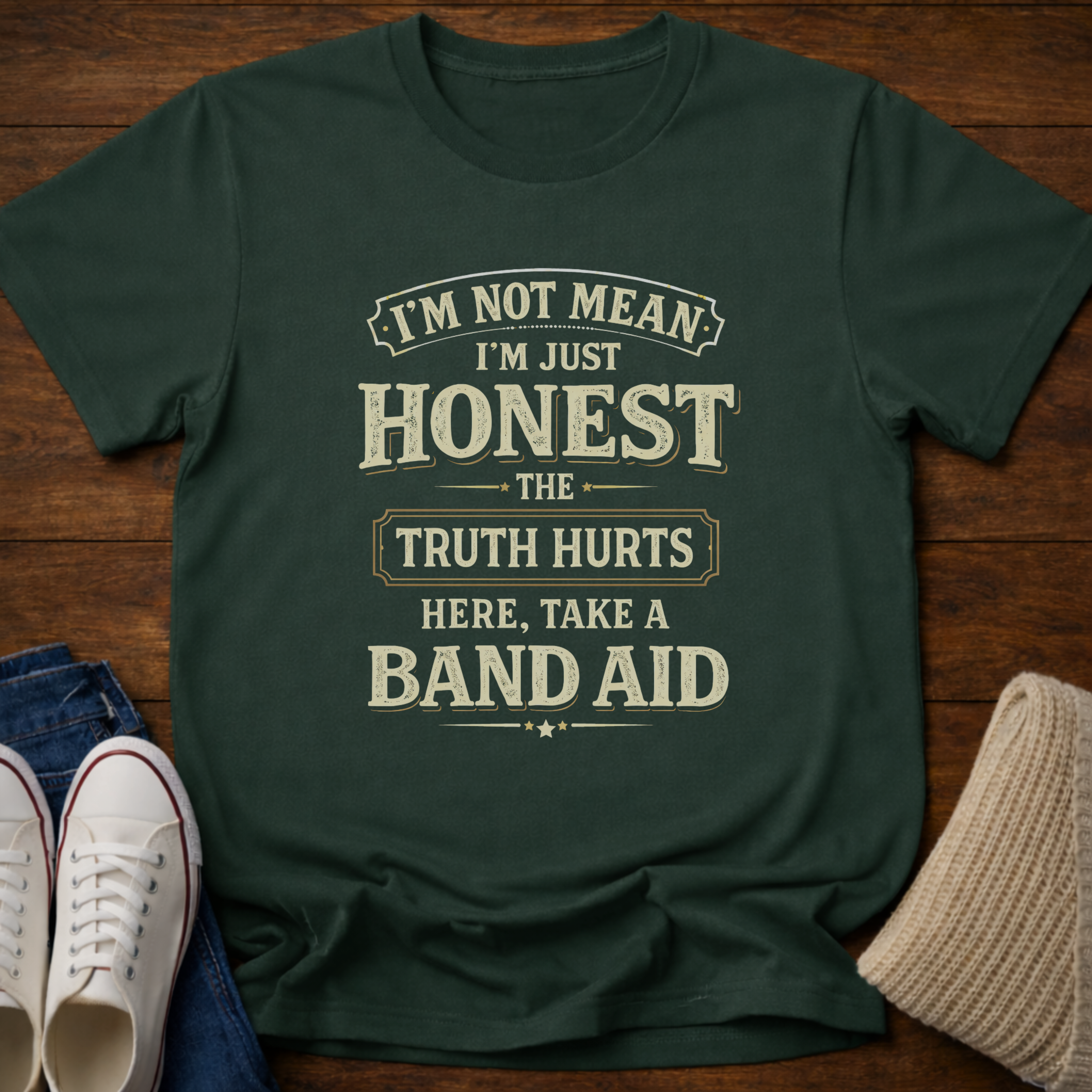 I'm Not Mean T-Shirt