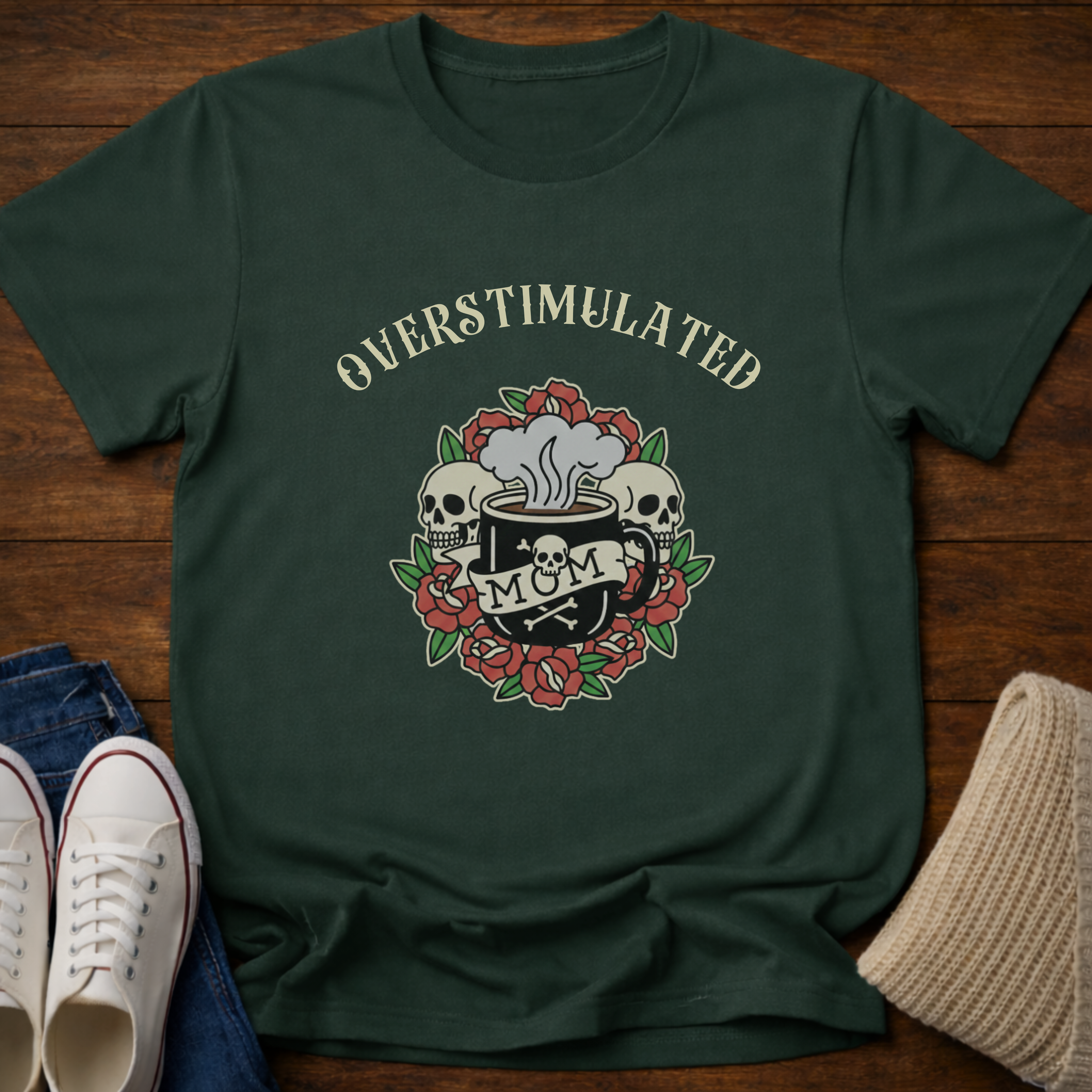 Overstimulate Mom T-Shirt