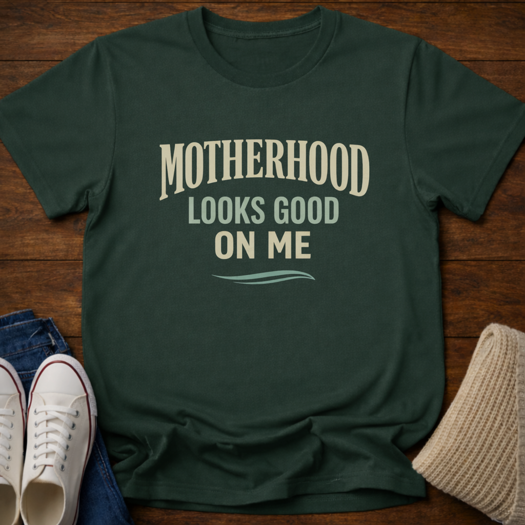 Motherhood Looks Good on Me T-Shirt