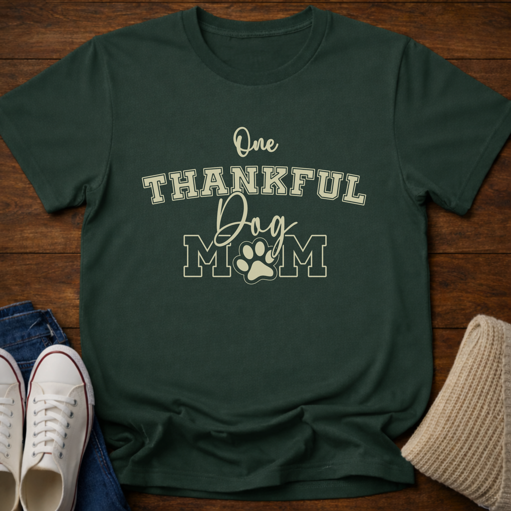 Thankful Dog Mom T-Shirt
