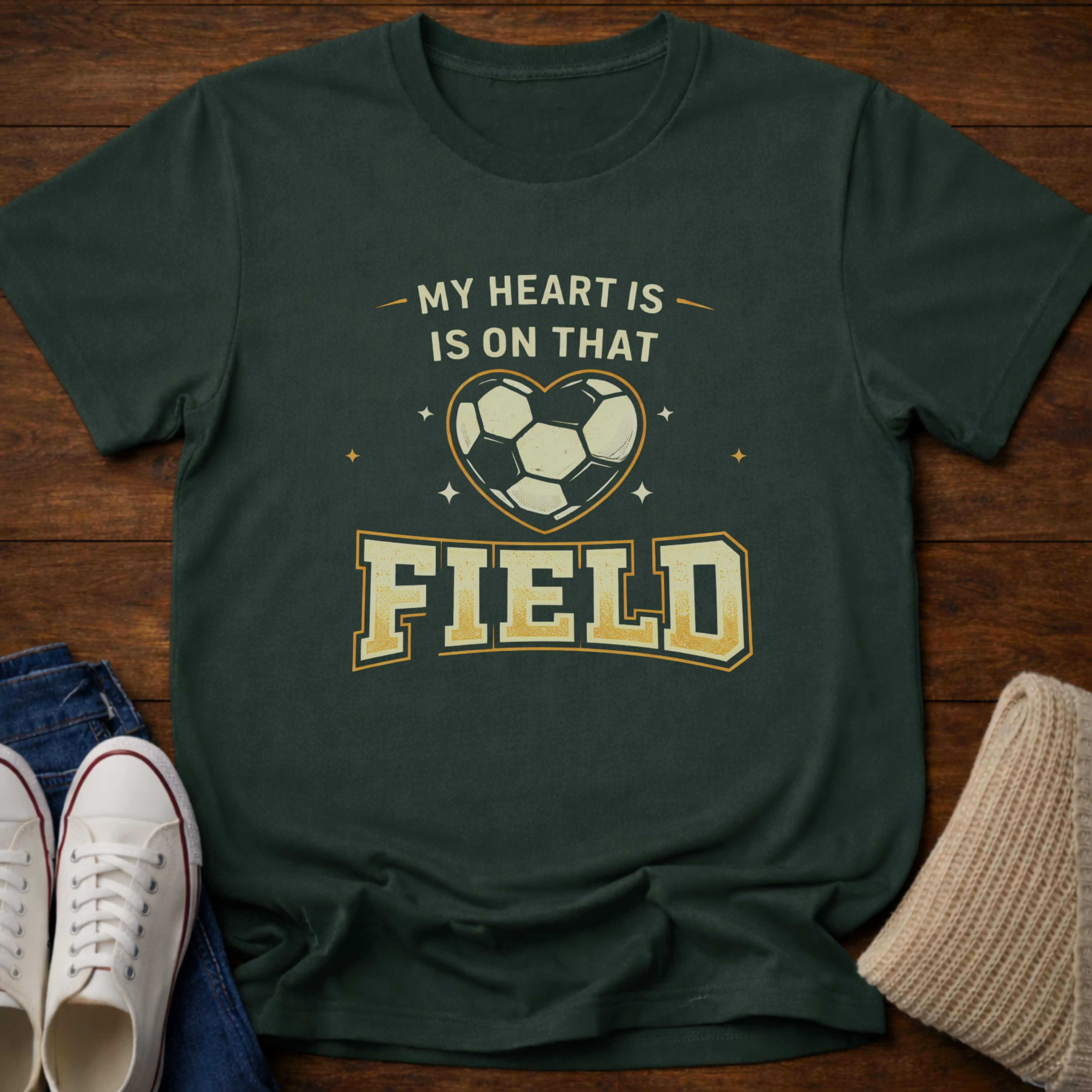 Soccer Heart T-Shirt