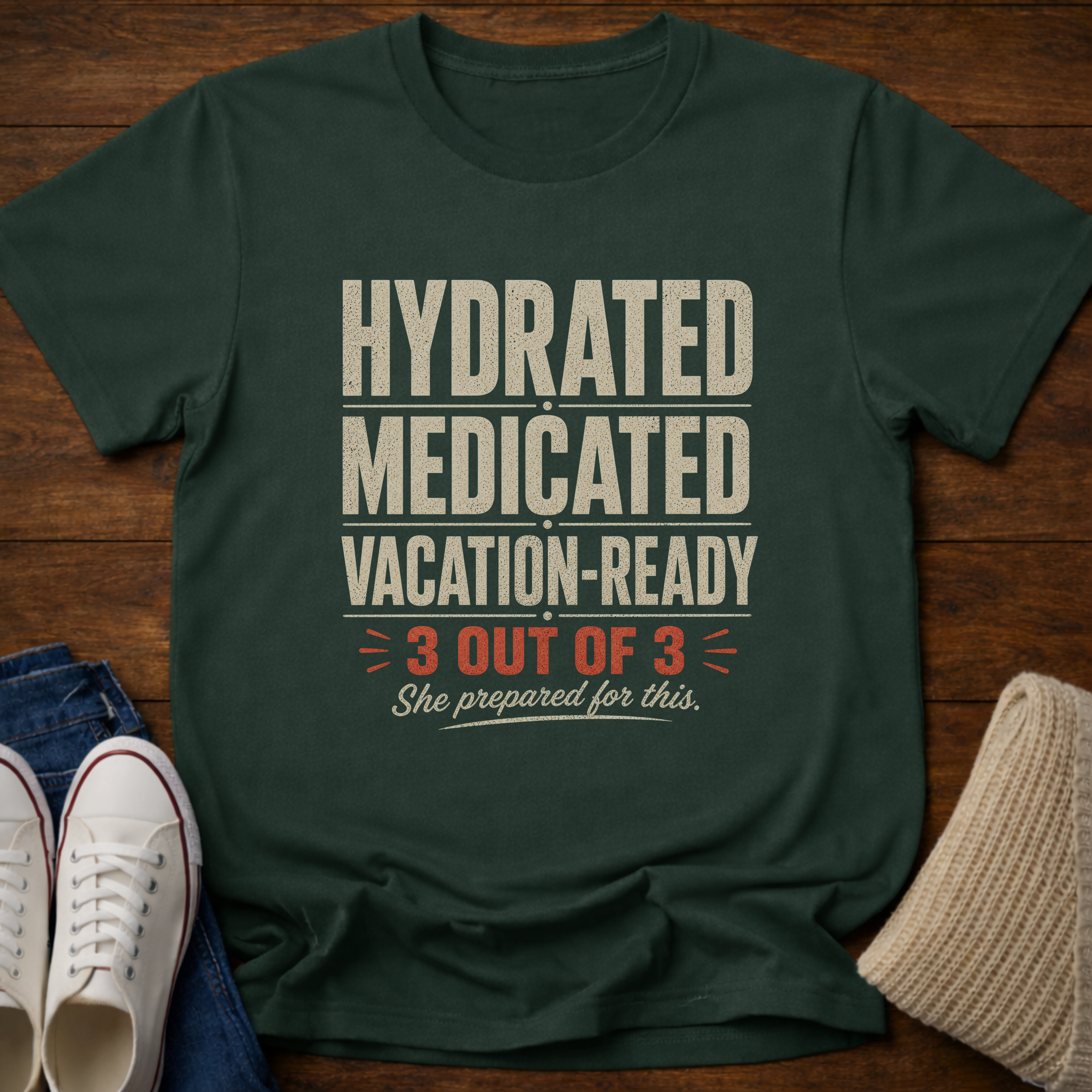3 Out Of 3 T-Shirt