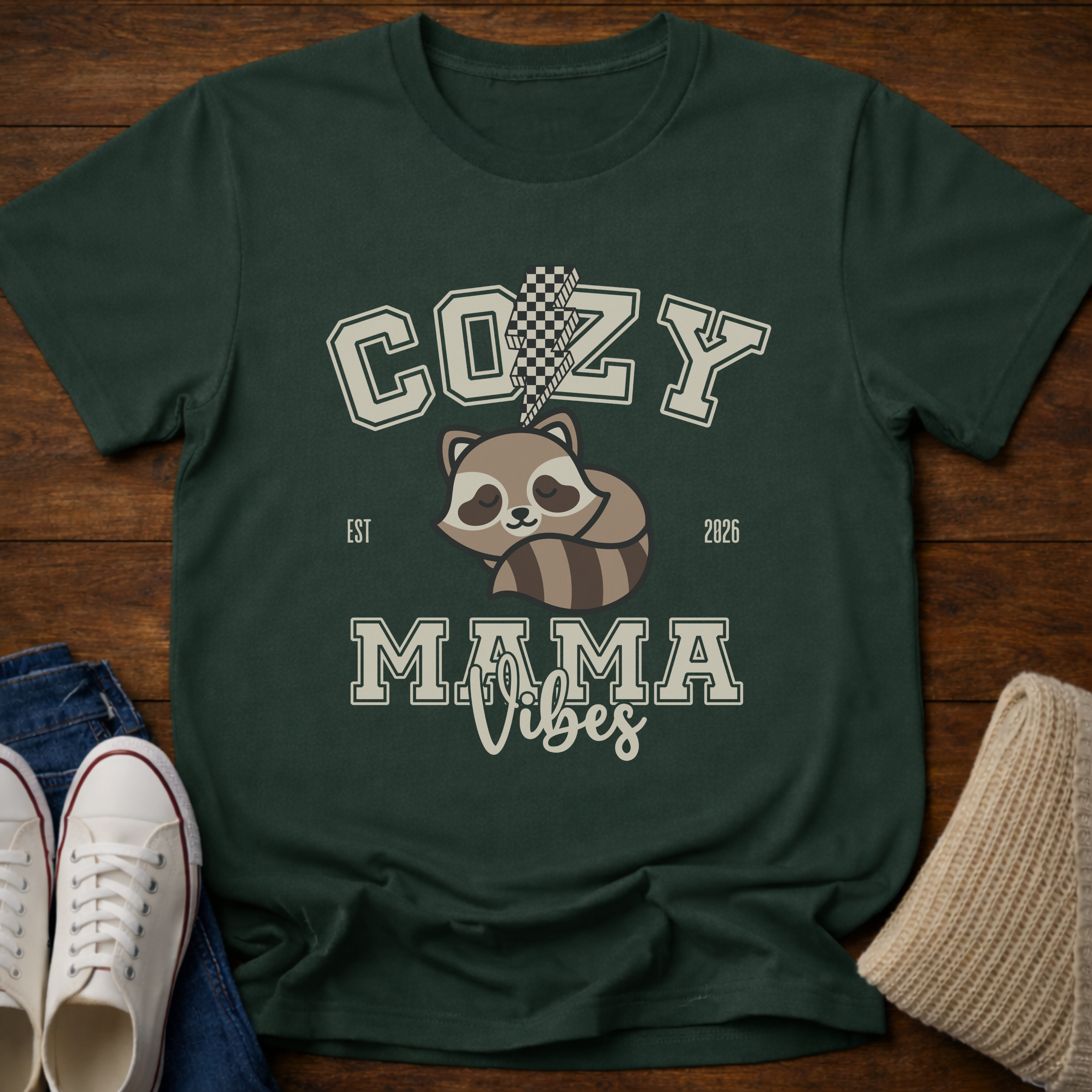 Cozy Mama Vibes T-Shirt