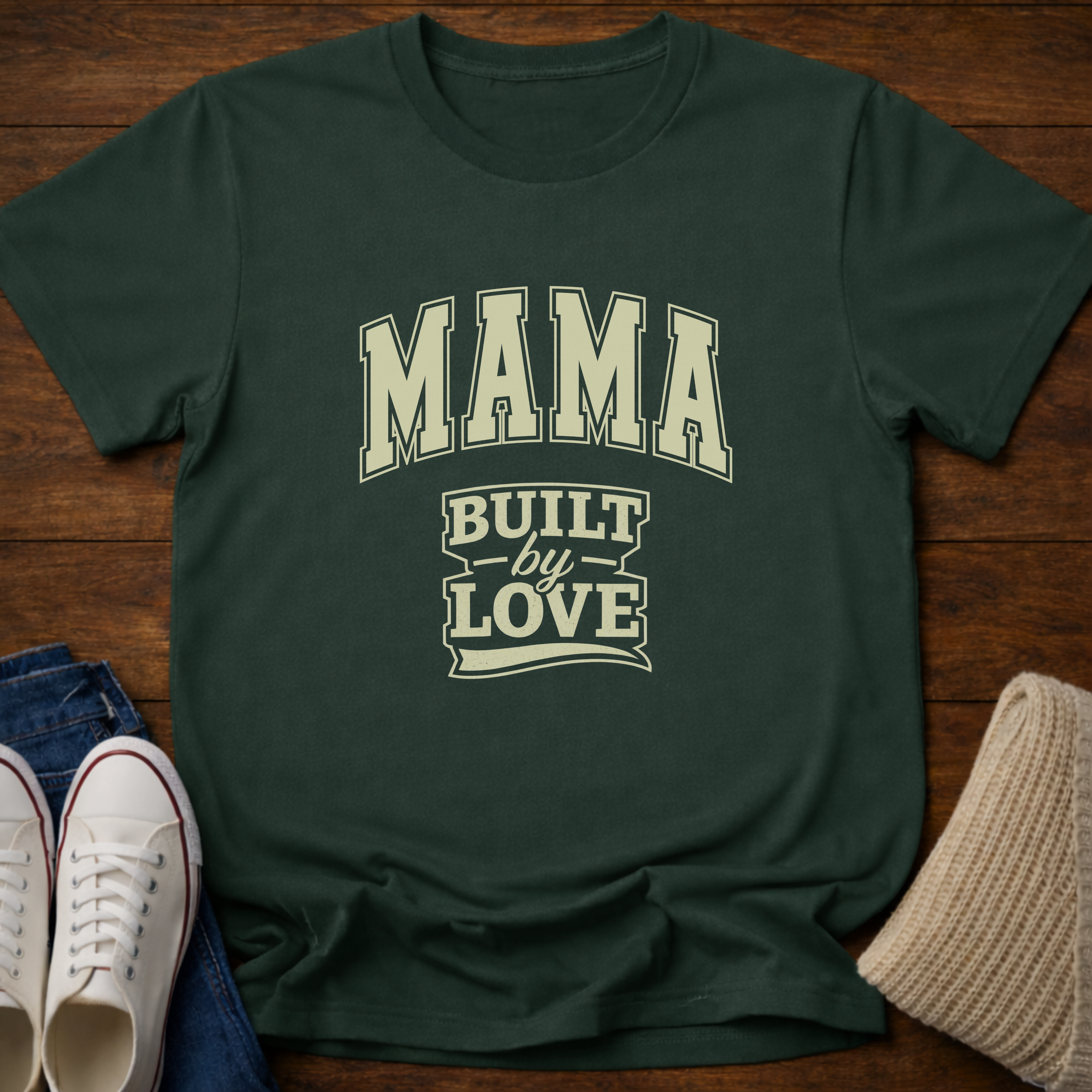 Mama Built By Love T-Shirt