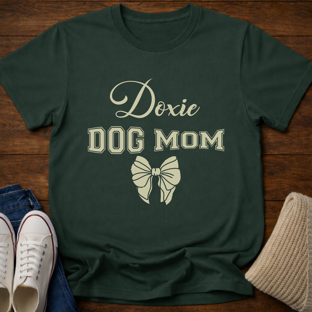 Doxie Mom Coquette T-Shirt