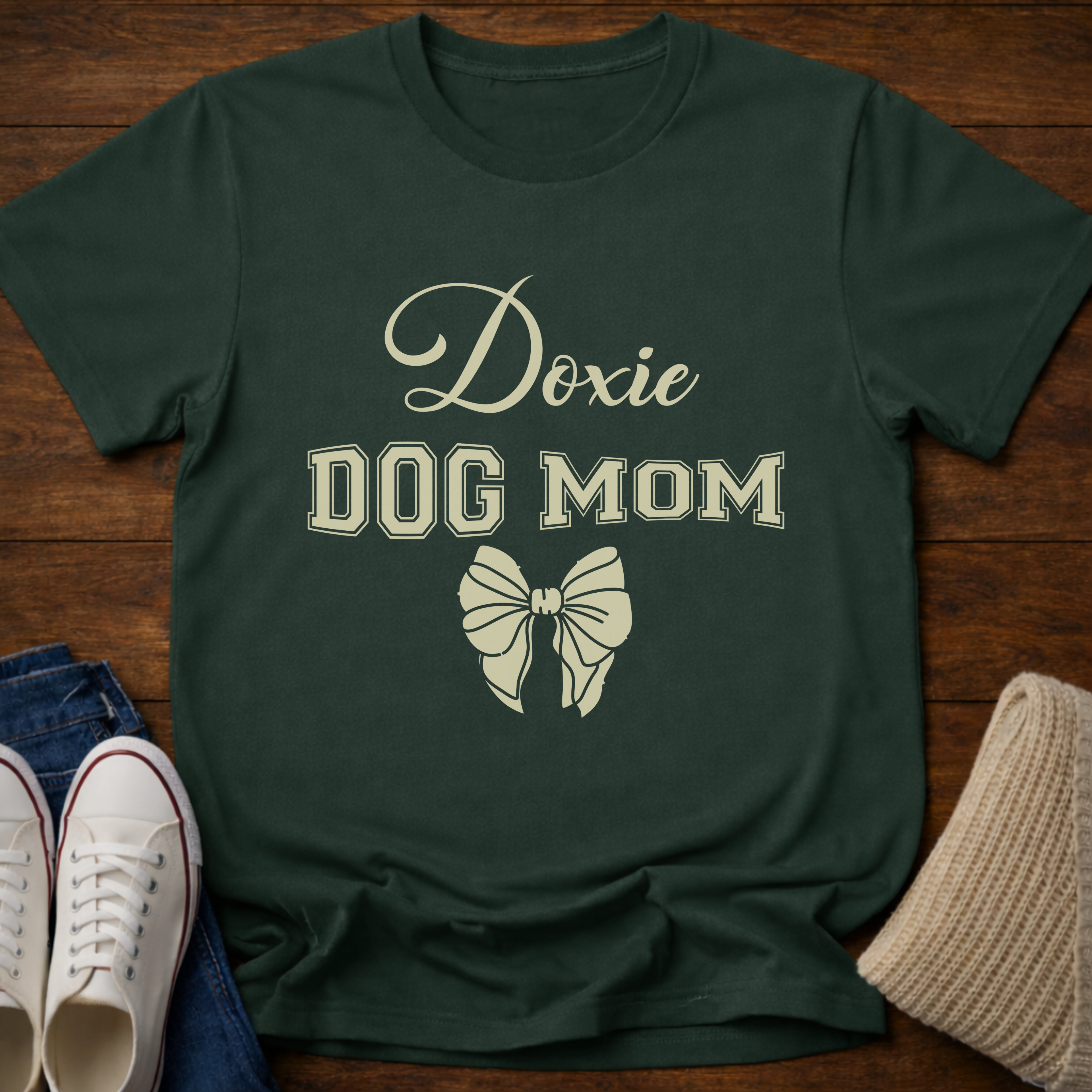 Doxie Mom Coquette T-Shirt