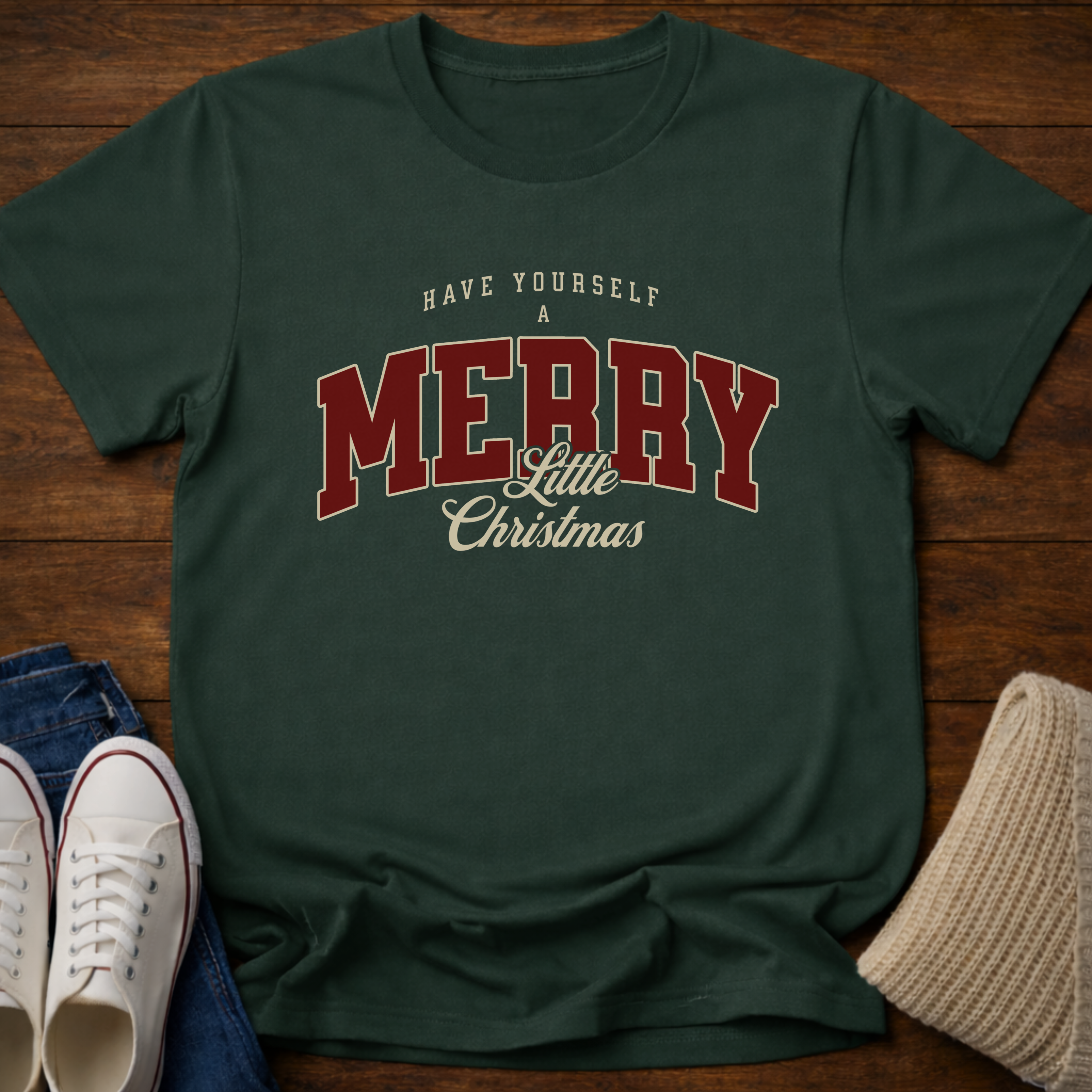 Merry Little Christmas T-Shirt