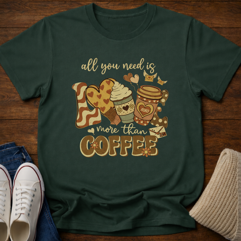 More Than Coffee T-Shirt