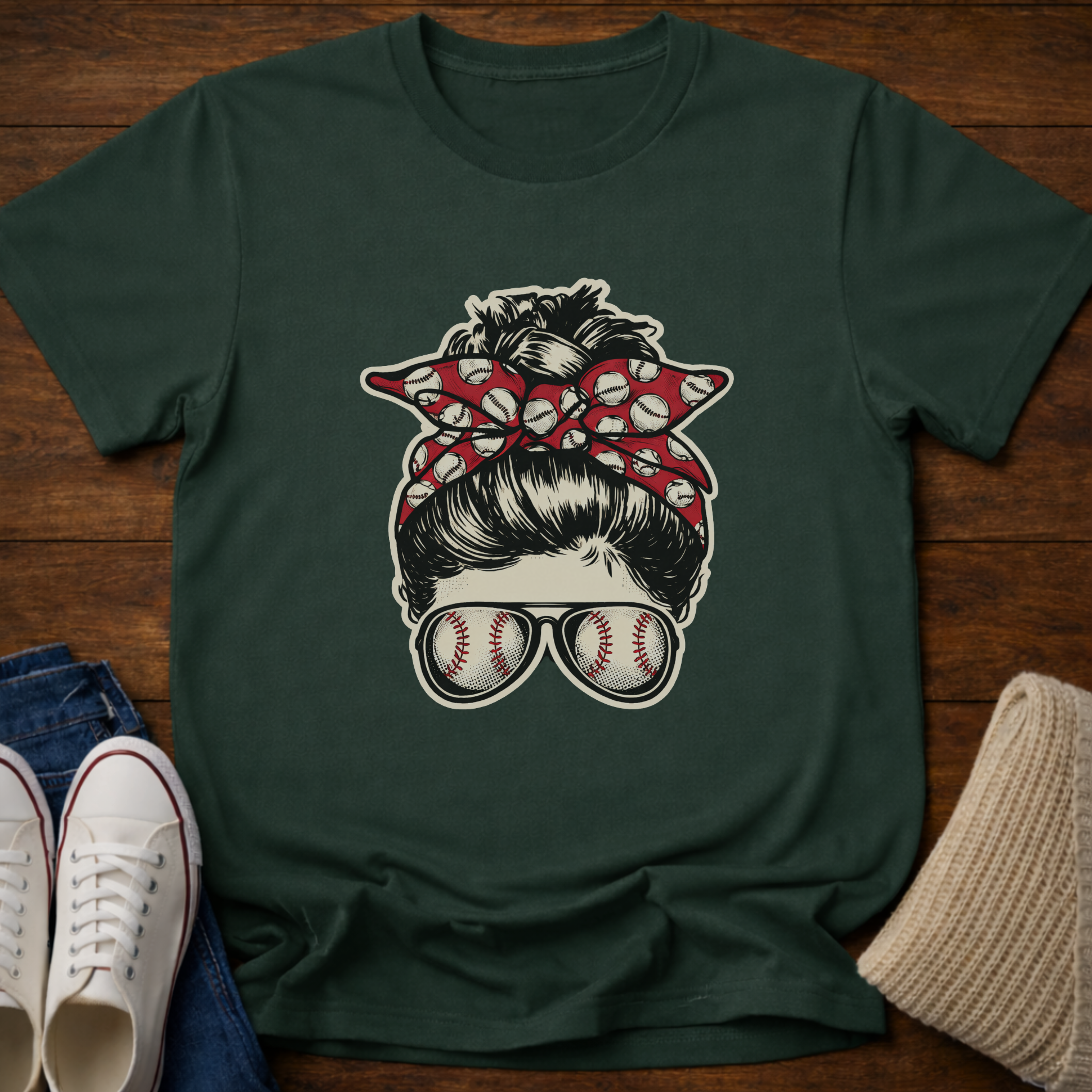 Baseball Mom Life T-Shirt