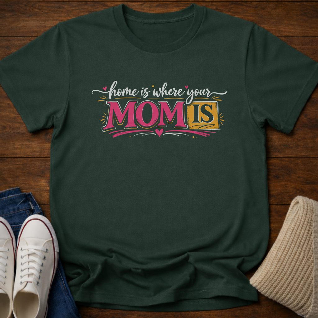 Home Is Where Your Mom Is T-Shirt