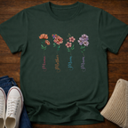 Mom Growing Floral T-Shirt