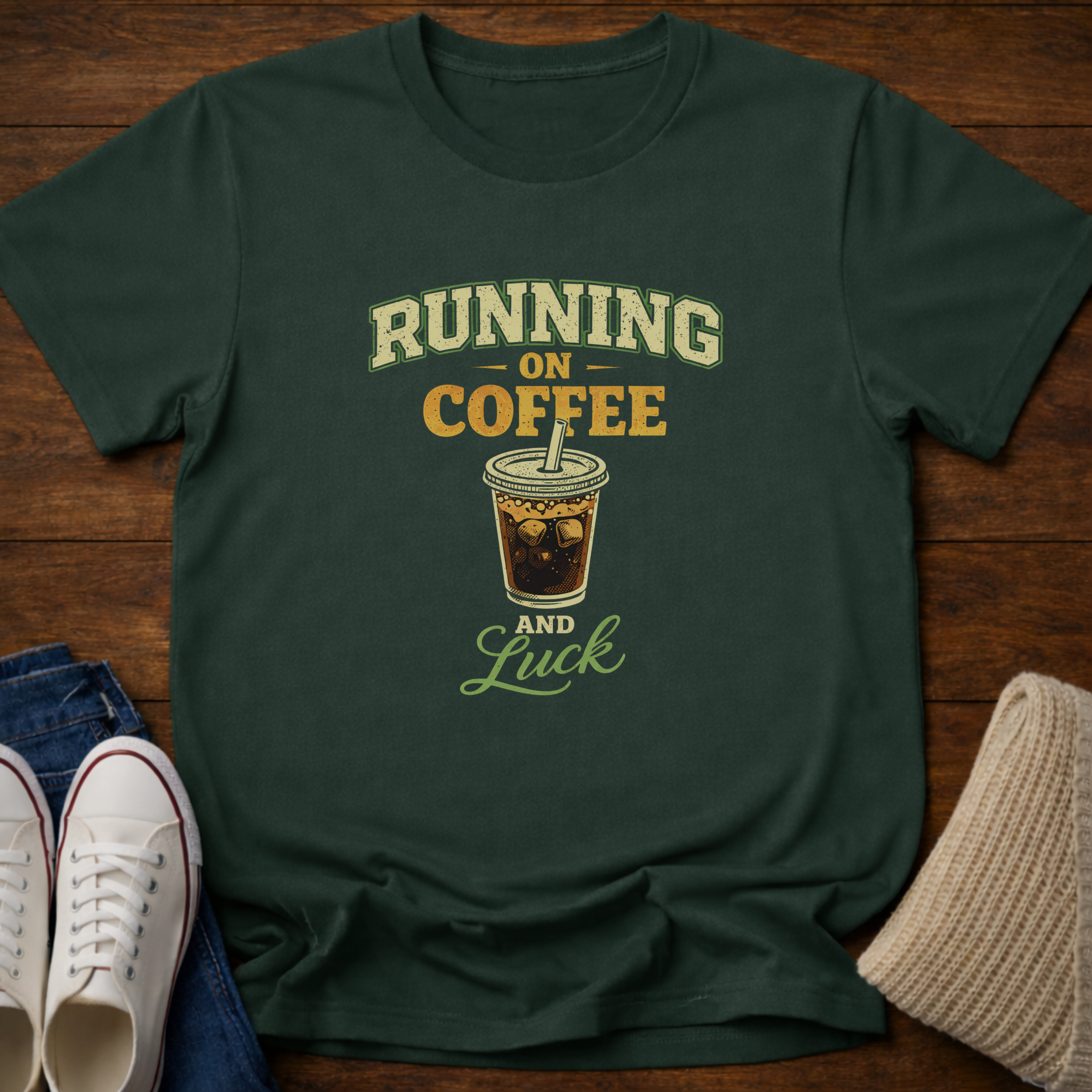 Coffee and Luck T-Shirt