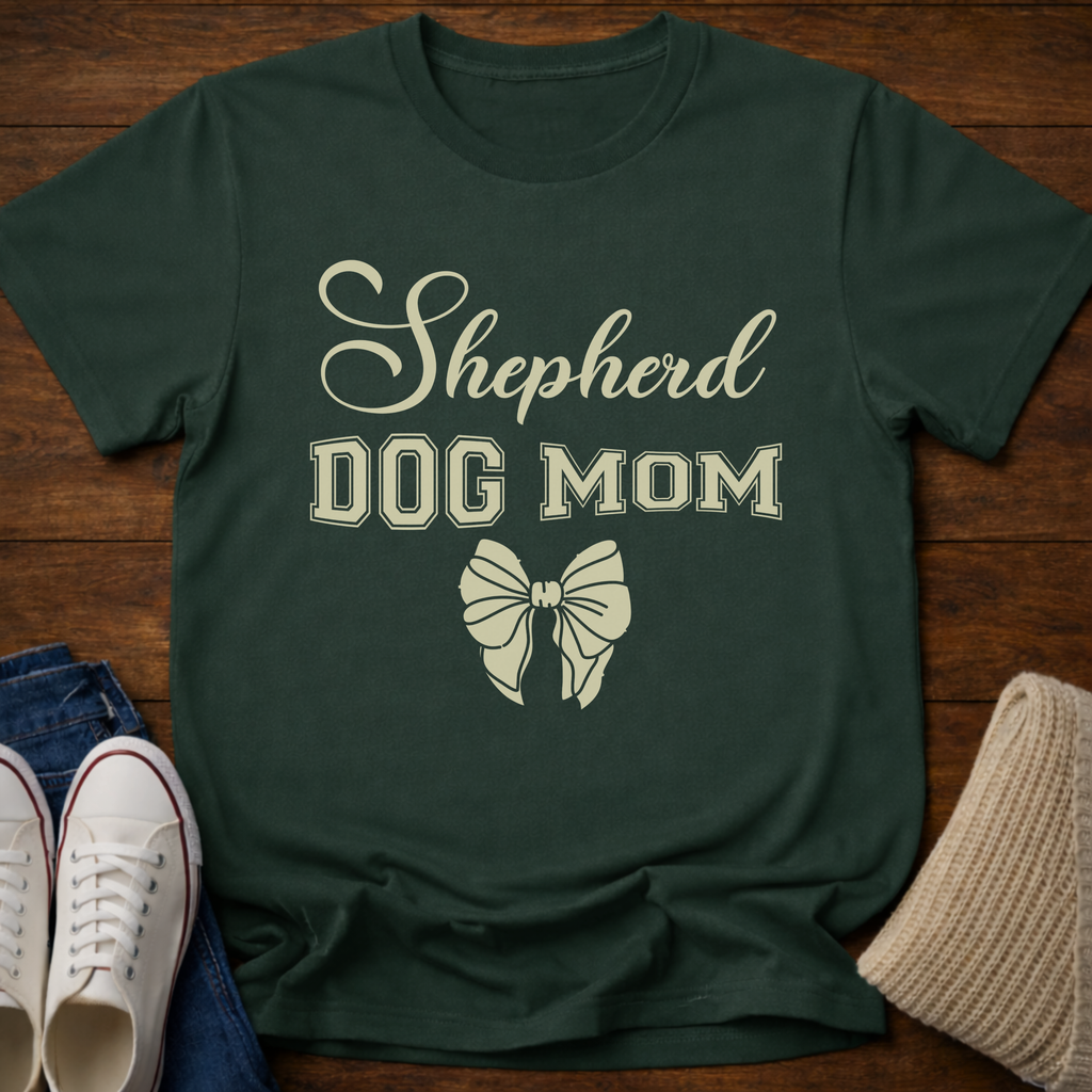 Shepherd Mom Coquette T-Shirt