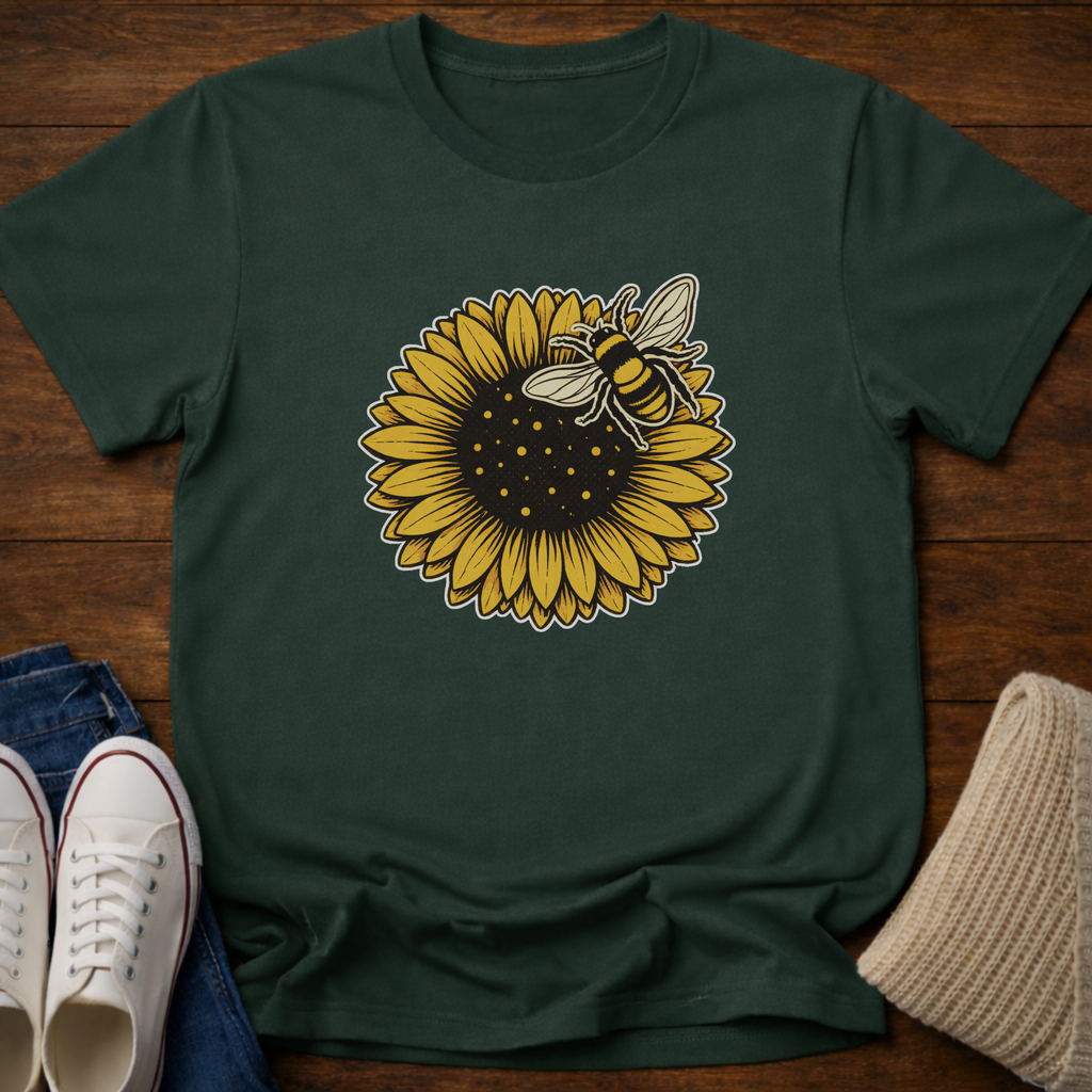 Sunflower Bee T-Shirt