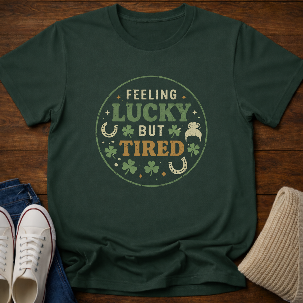 Lucky But Tired T-Shirt