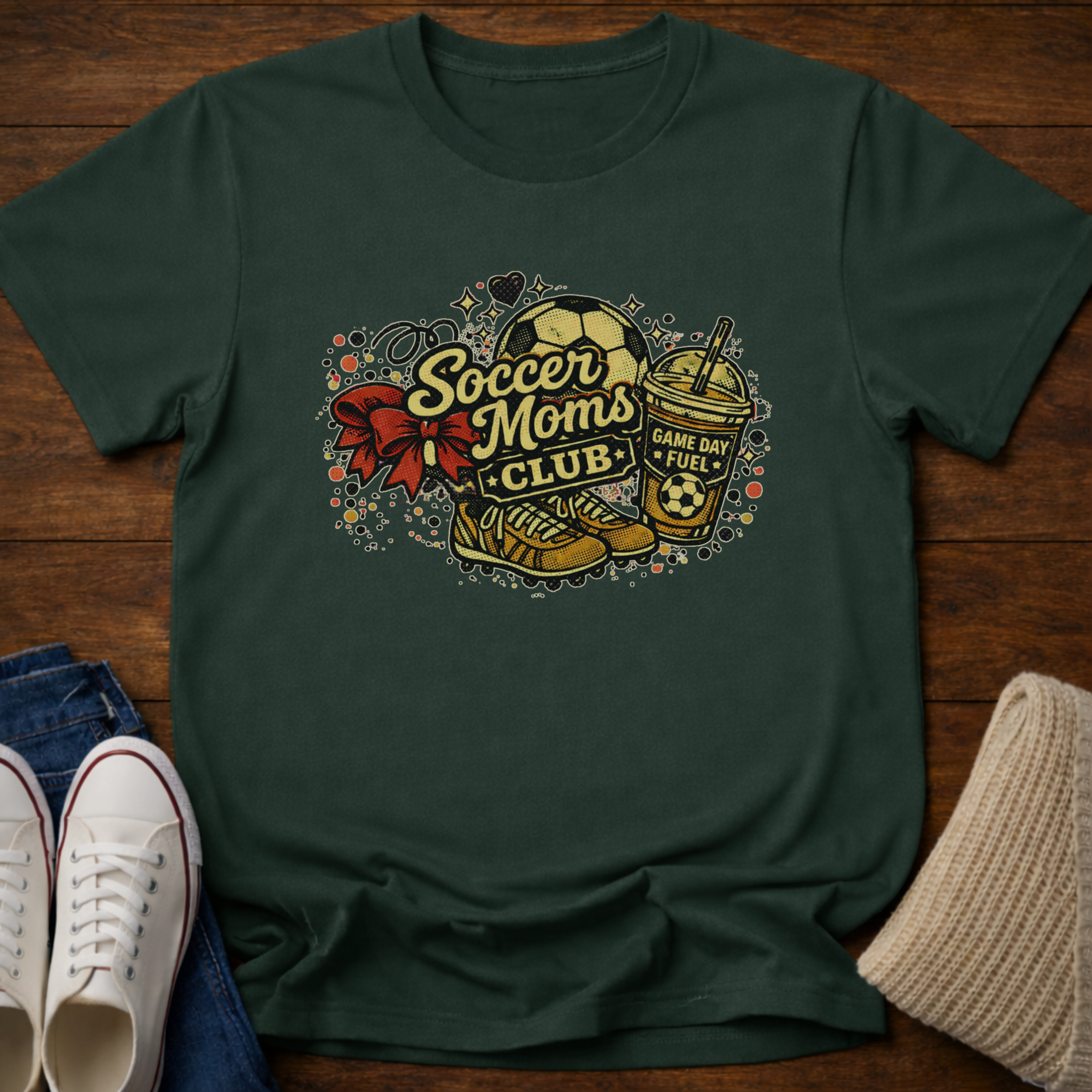Soccer Moms Club T-Shirt