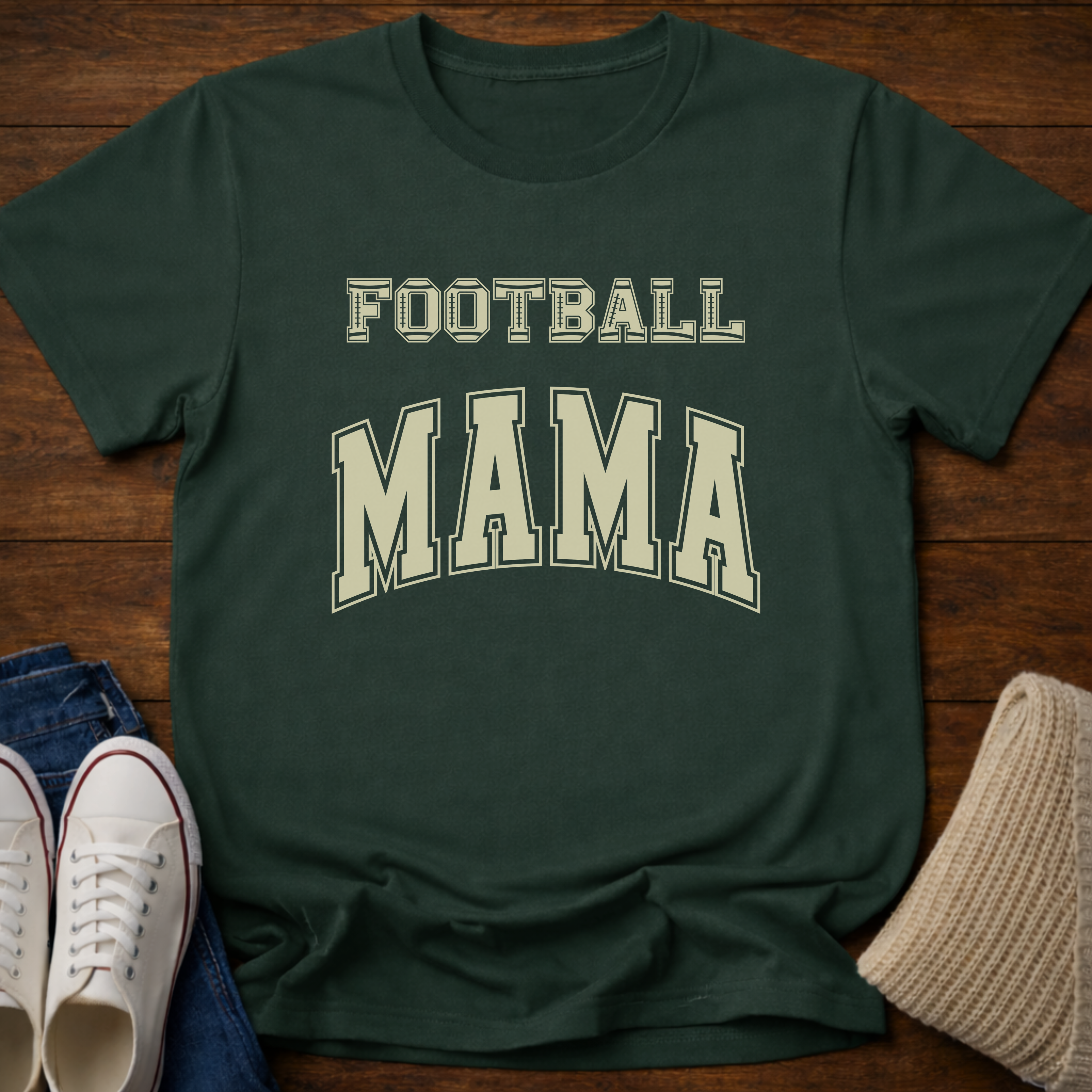 Varsity Football Mama T-Shirt