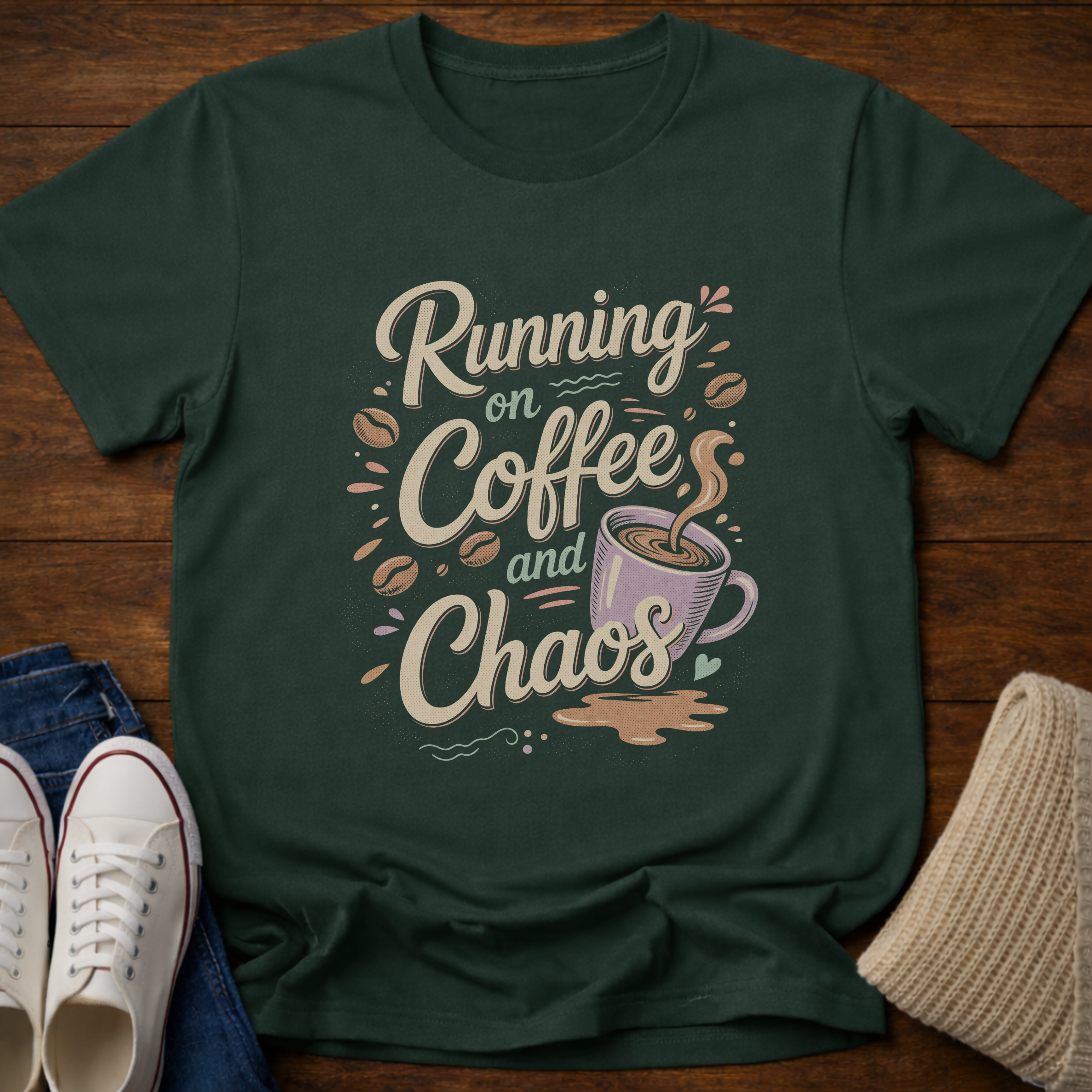 Running on Coffee T-Shirt