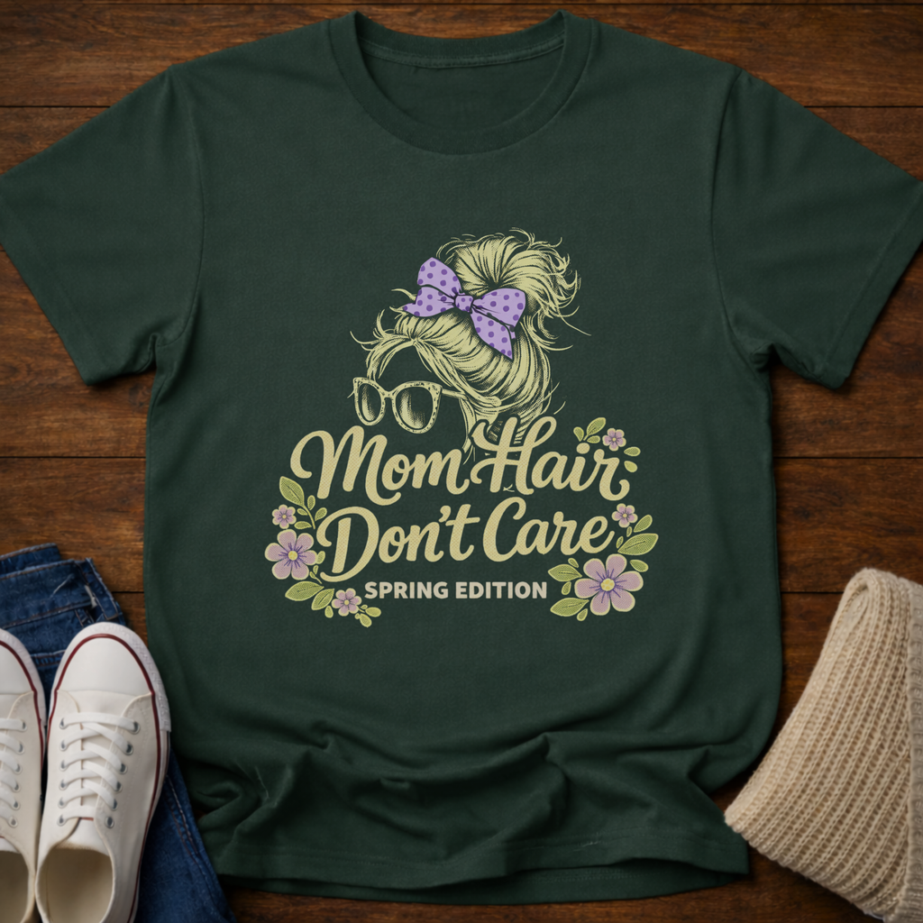 Mom Hair Don't Care T-Shirt