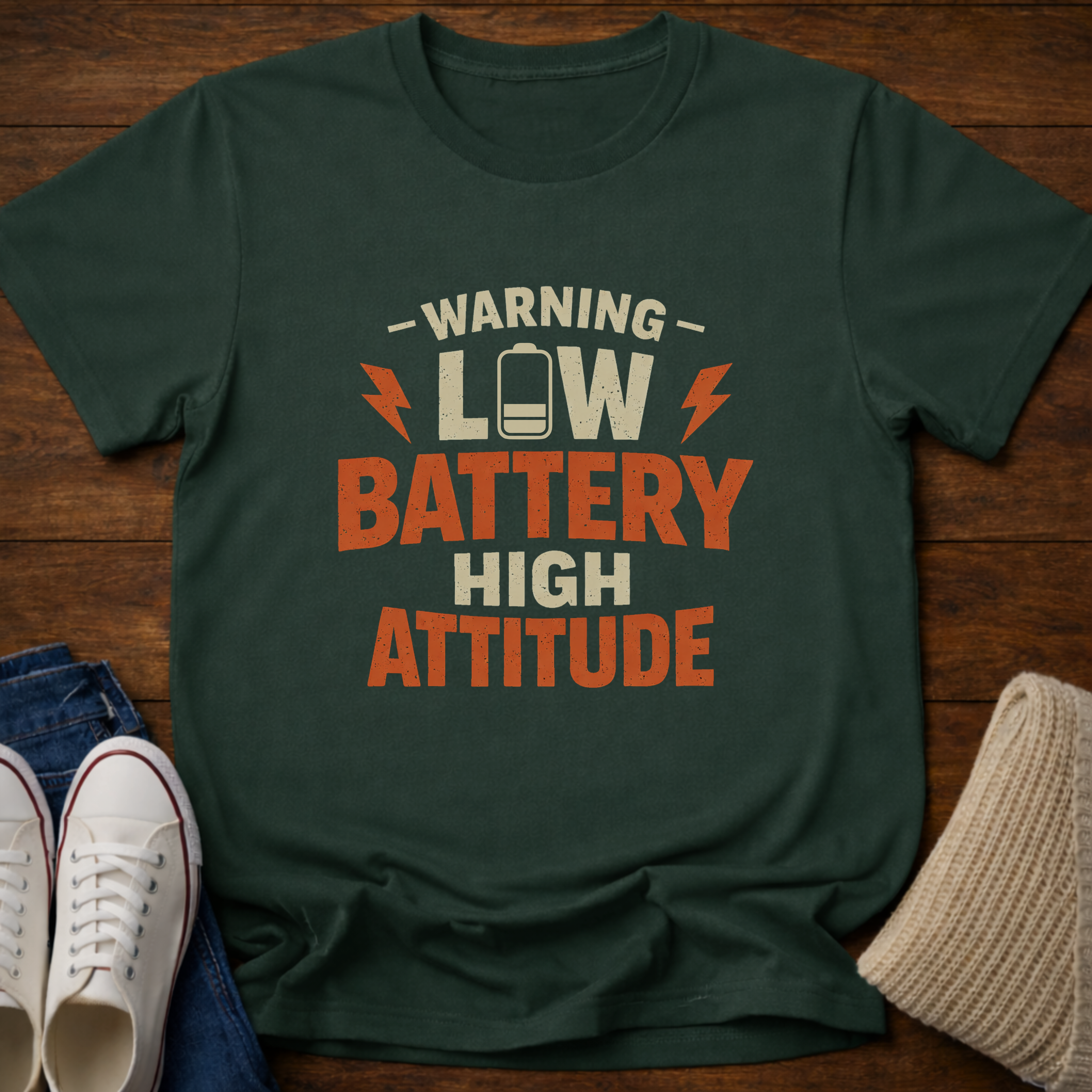 Low Battery T-Shirt