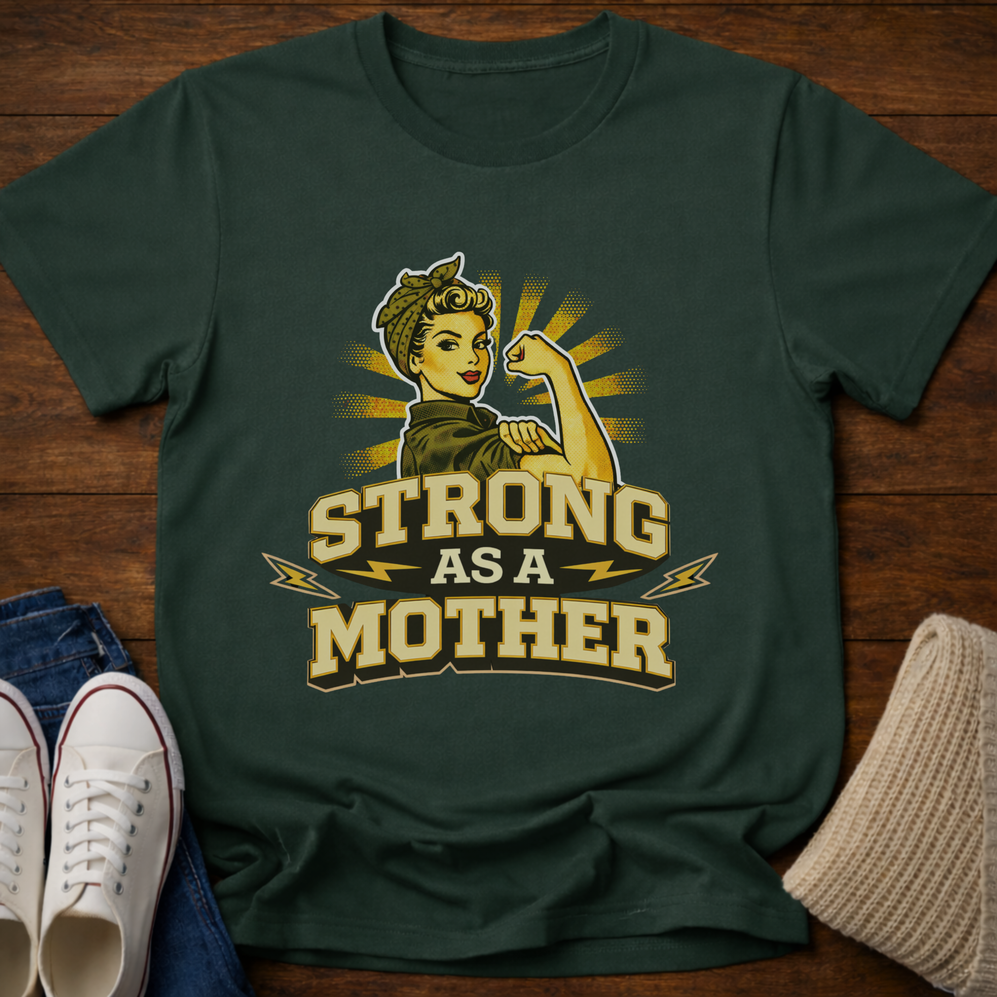 Strong as a Mother T-Shirt