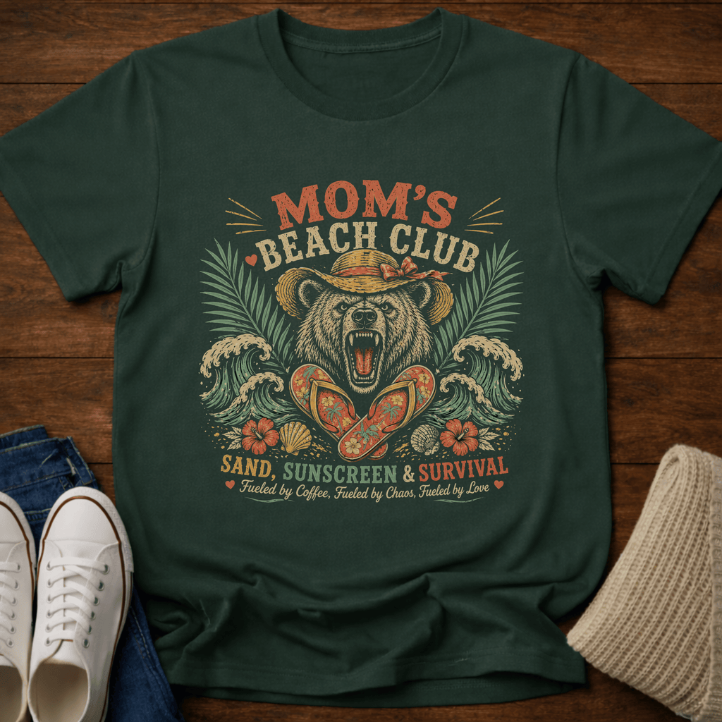 Mom's Beach Club T-Shirt