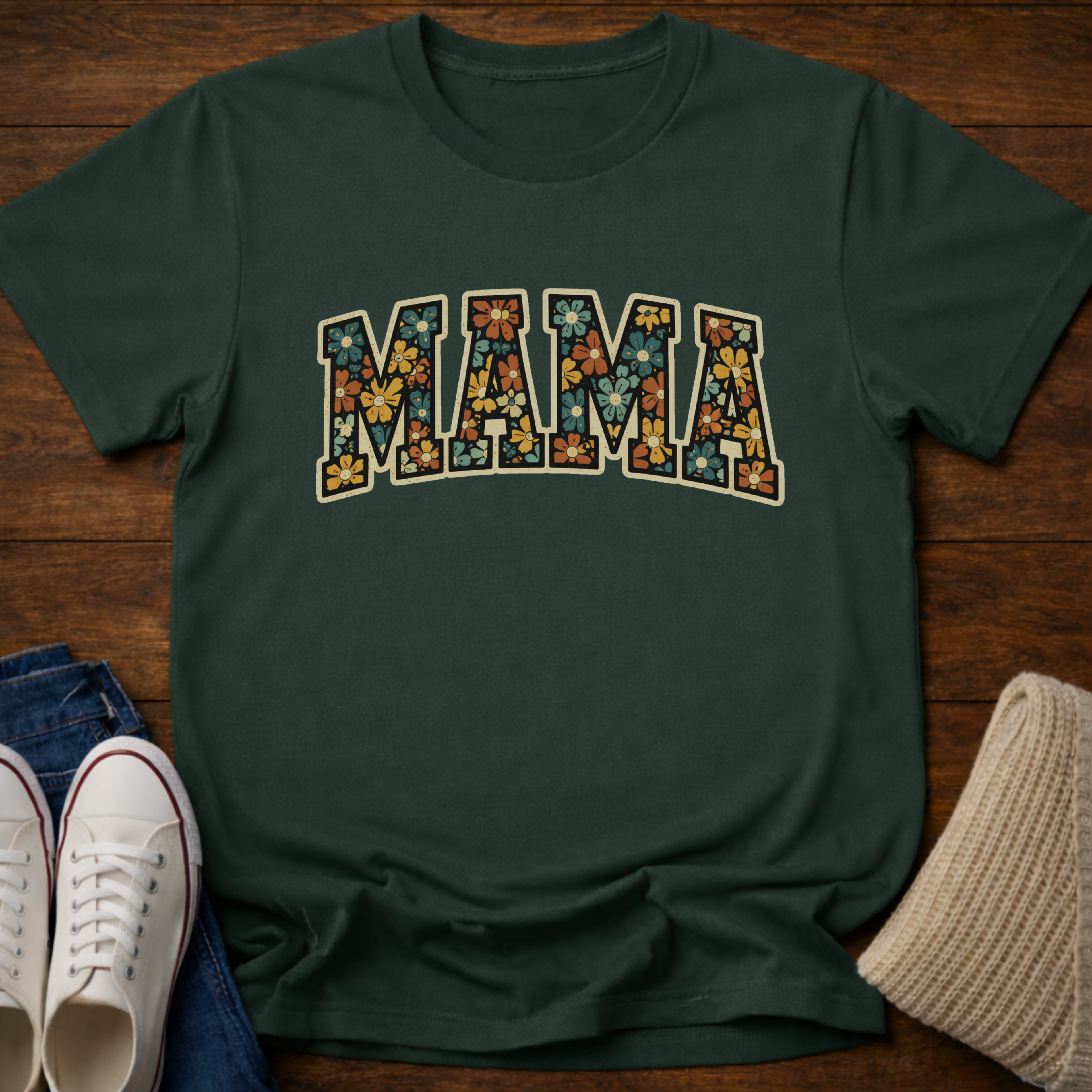 Mama in Bloom T-Shirt